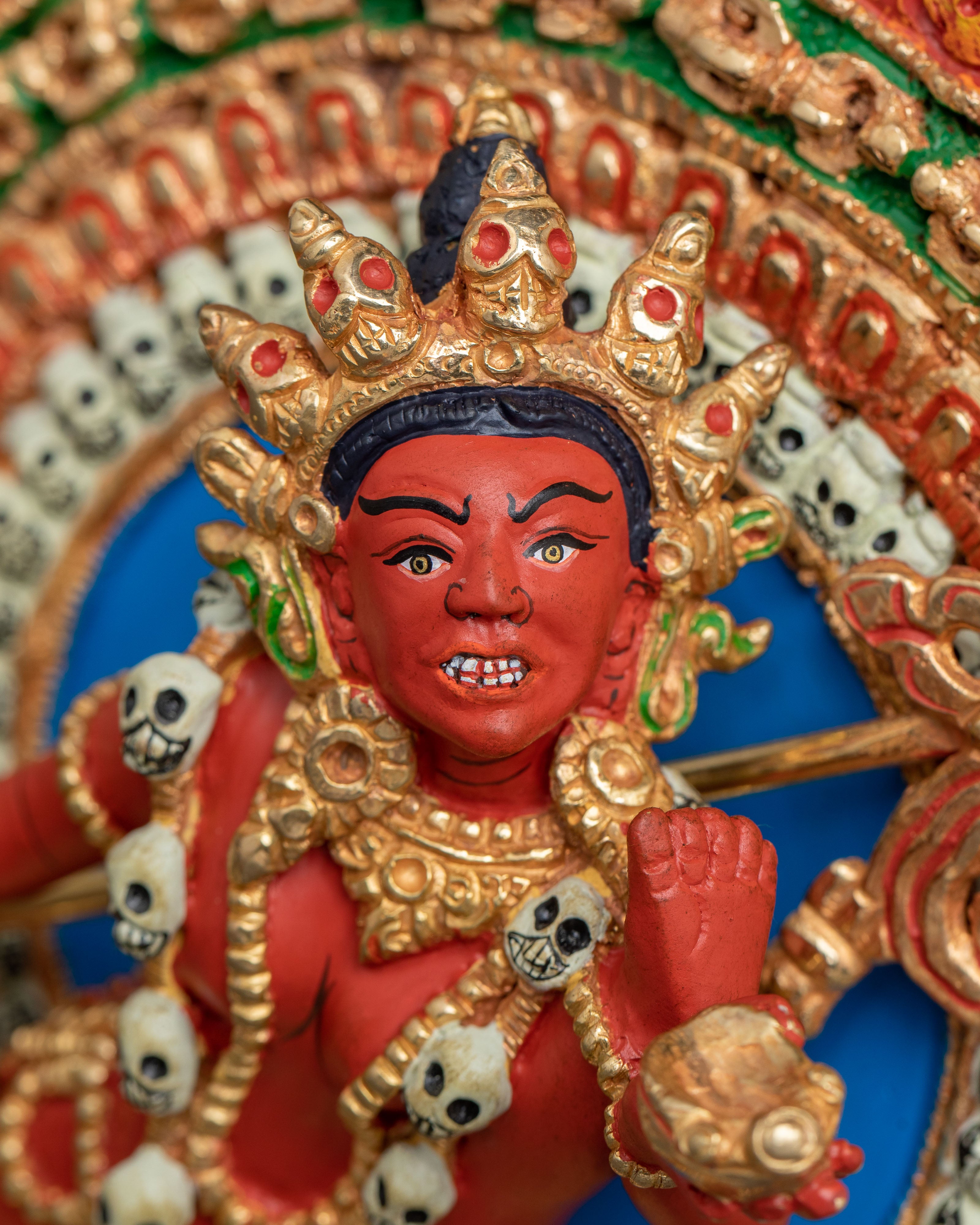 Flying Vajrayogini: A Divine Statue of Radiant Energy