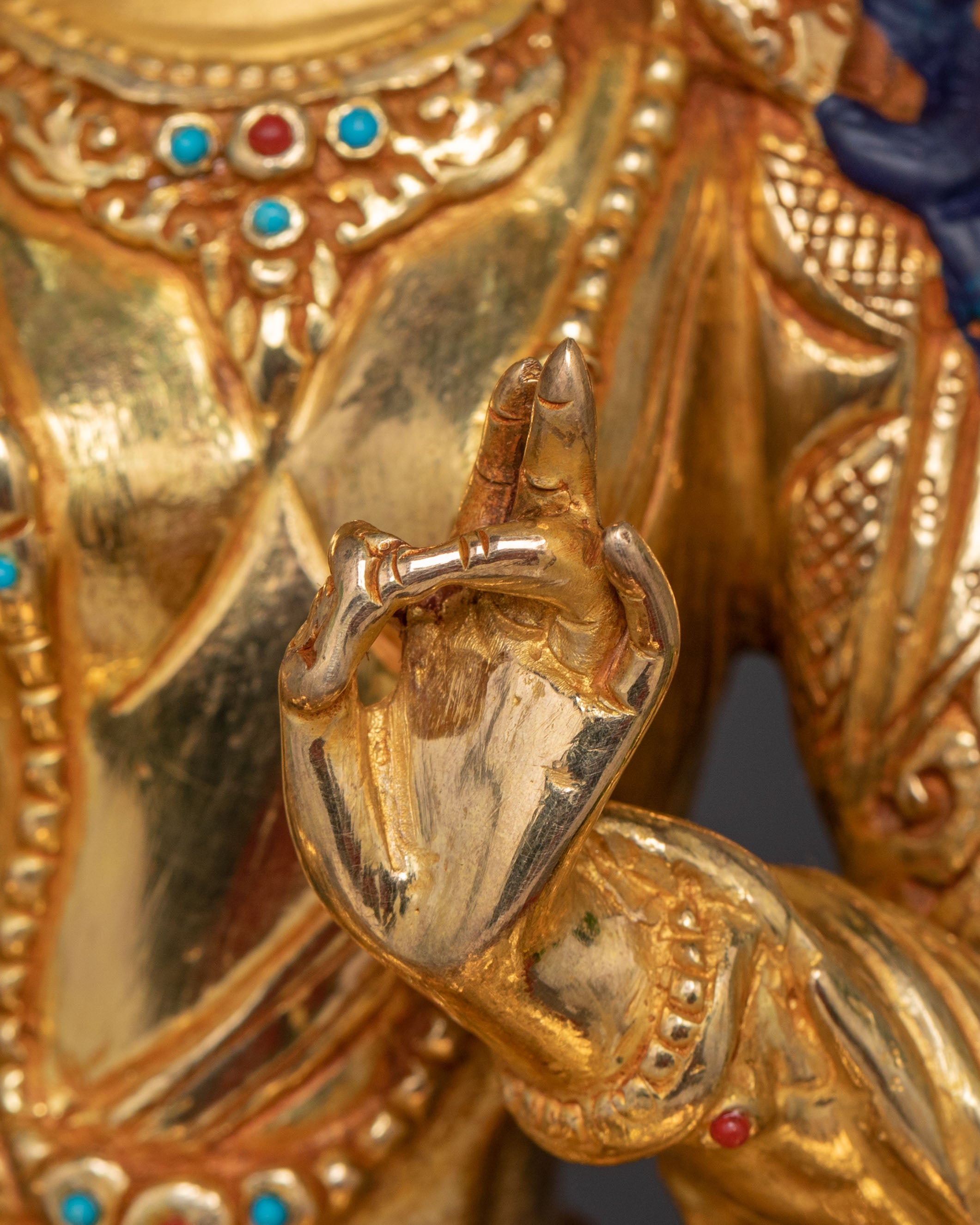 21 Tara Spiritual Statue Set | 24k Gold Gilded Figures