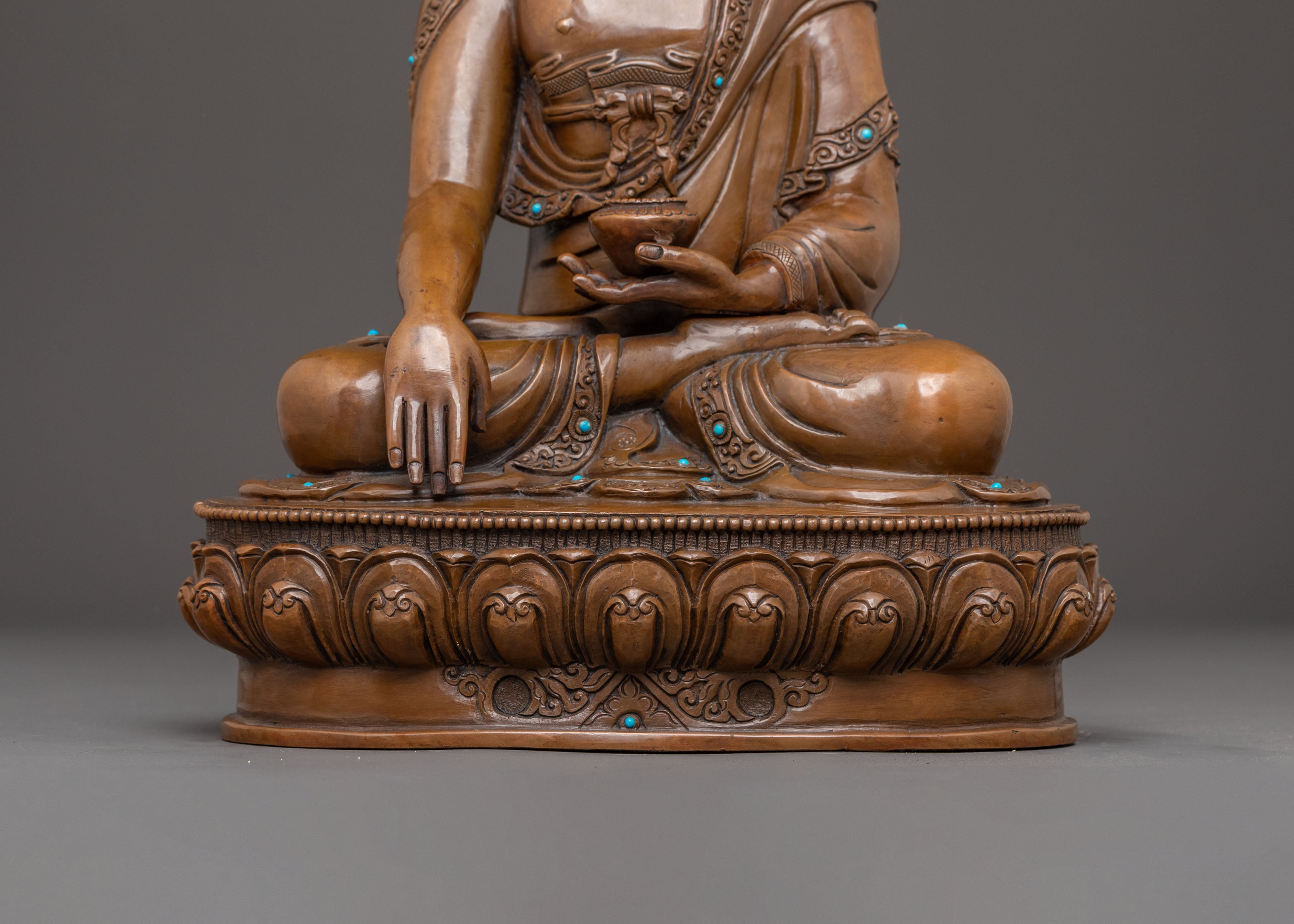 Handmade Sacred Gautama Buddha Sculpture | Historical Buddha