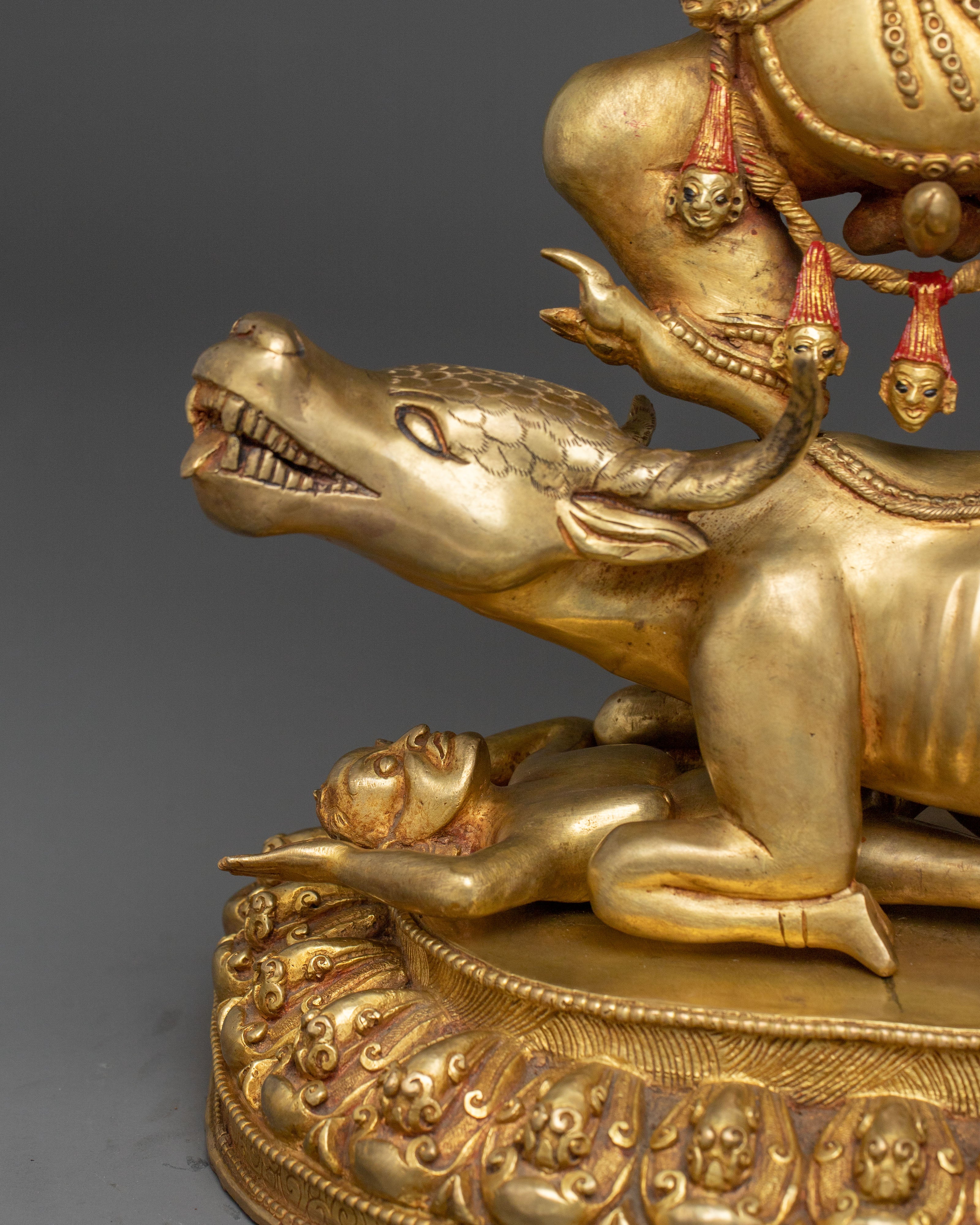 Yama Dharmaraja Fierce Wisdom Statue | Wrathful Deity