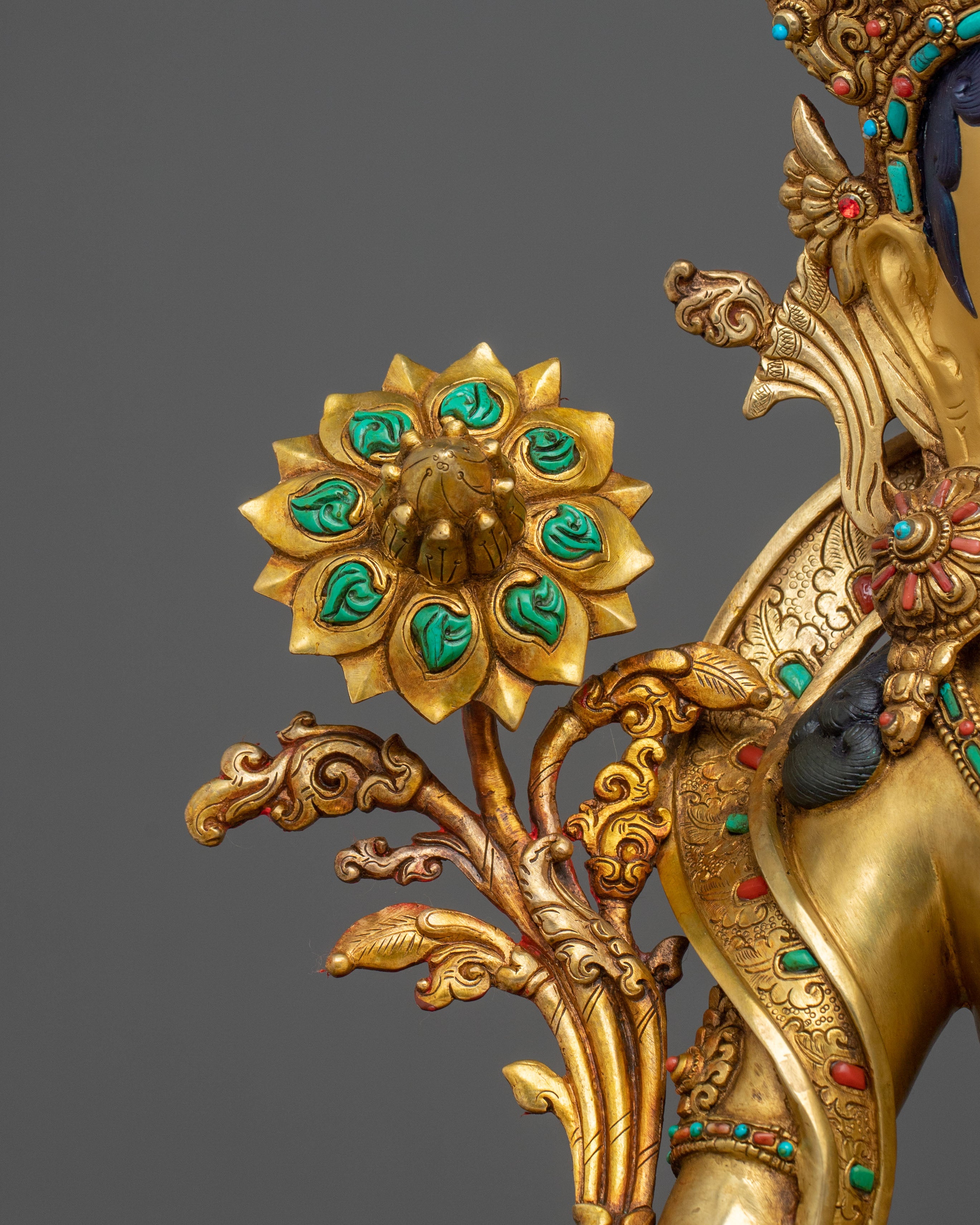 Green Tara Peace and Liberation Statue | Goddess of Compassionate Action