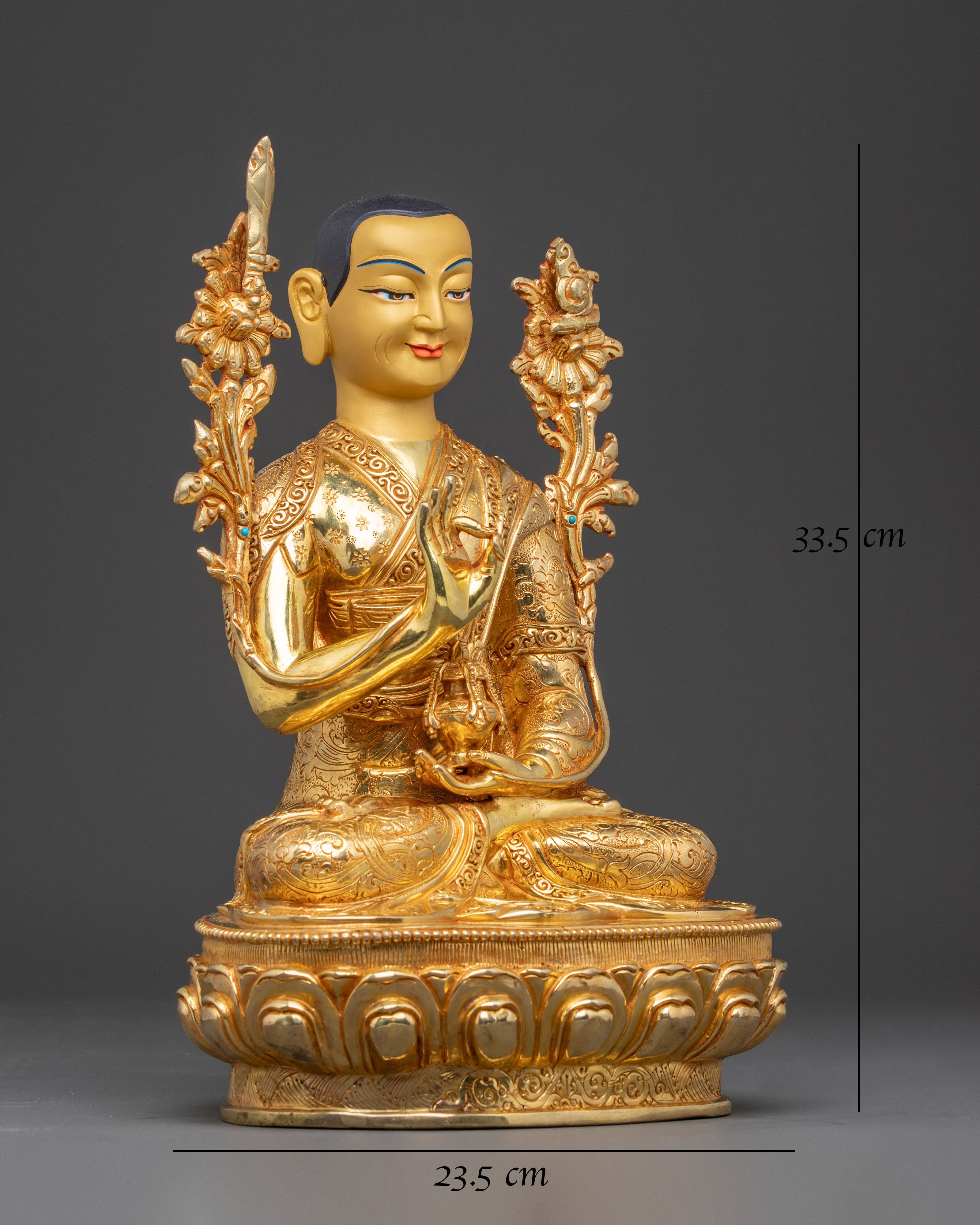 Statue of Master Tsongkhapa | Traditional Tibetan Philosopher