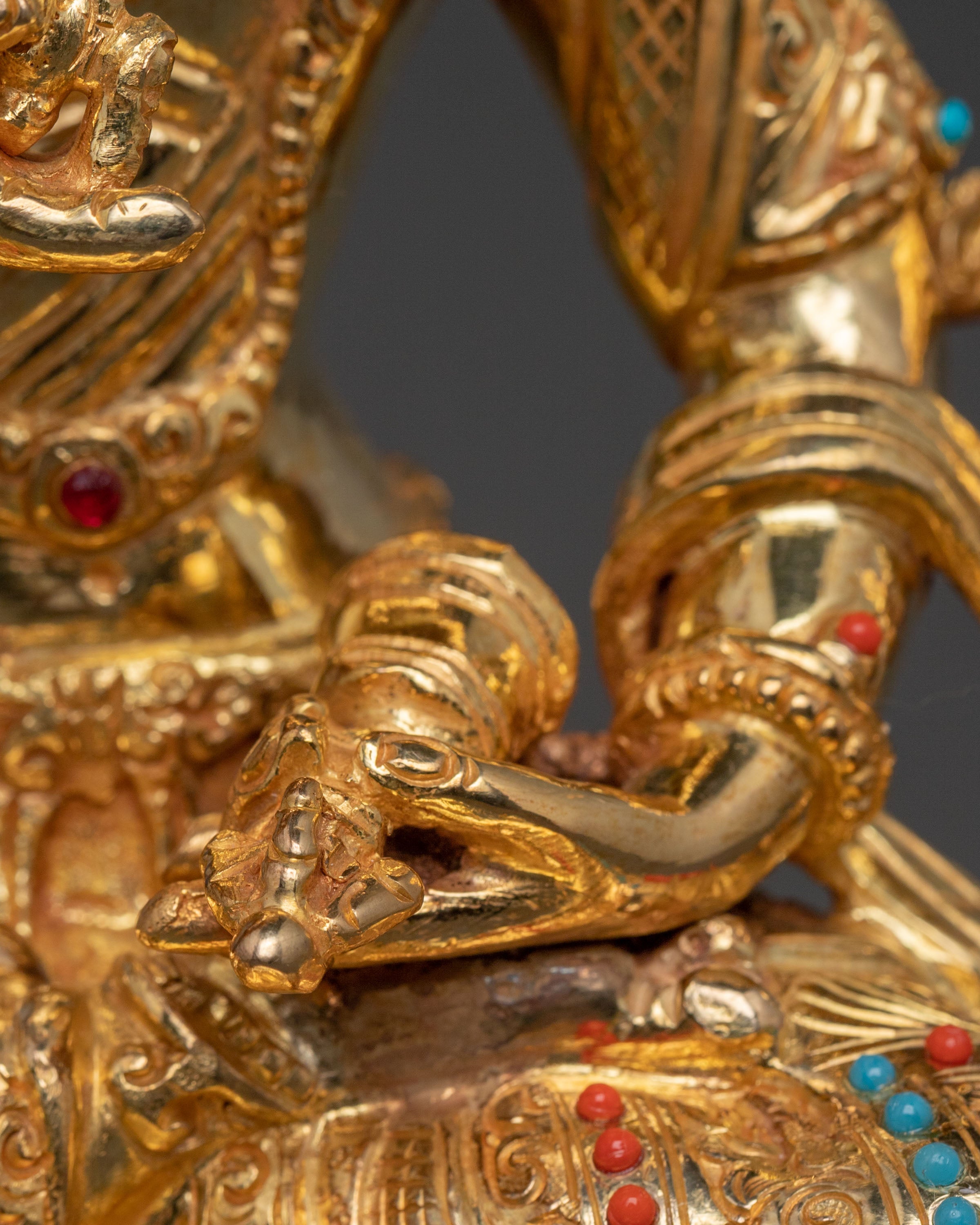 Handmade Vajrasattva Sacred Statue | Purification Deity