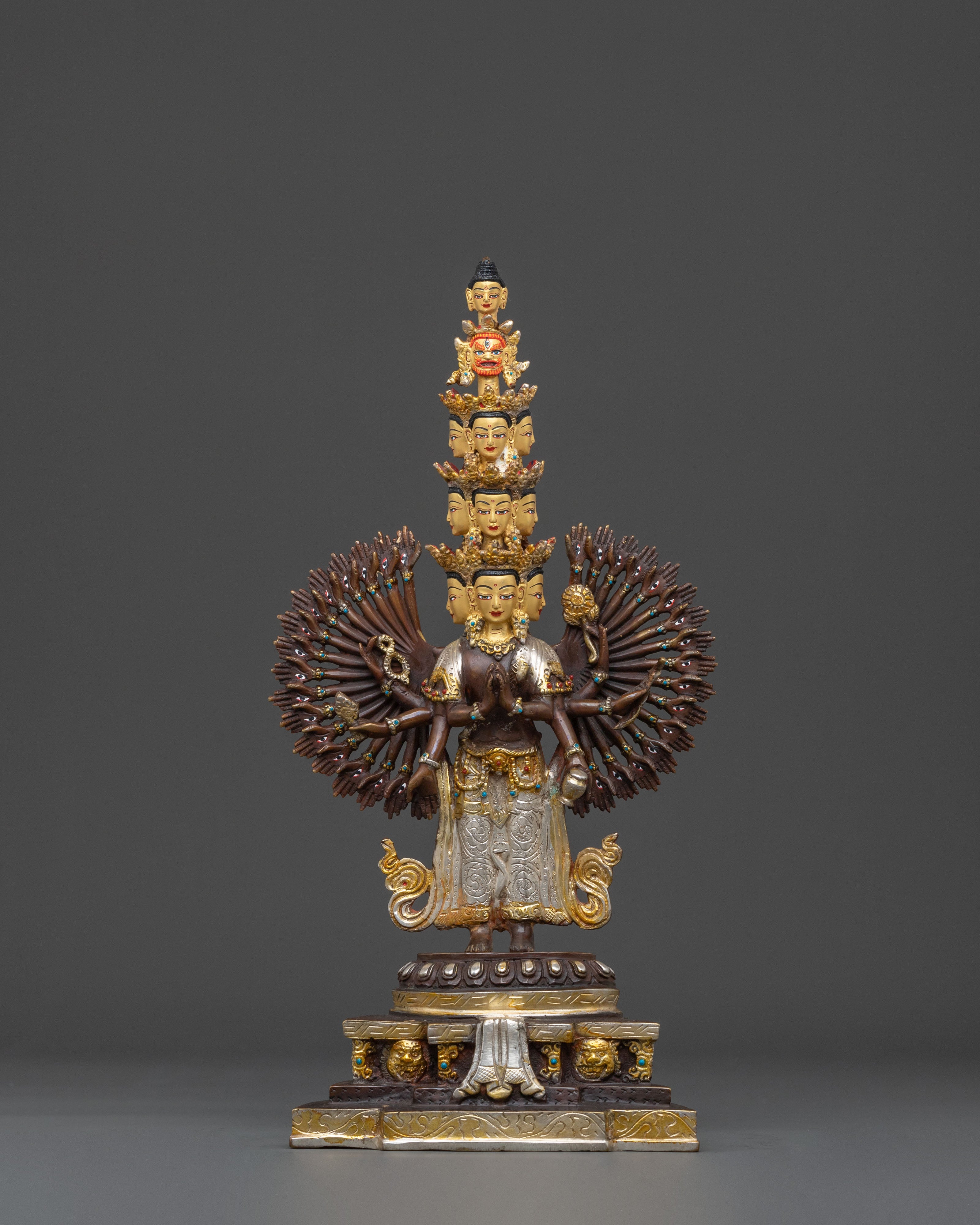 Thousand-Armed Chenrezig Statue | Compassionate Deity