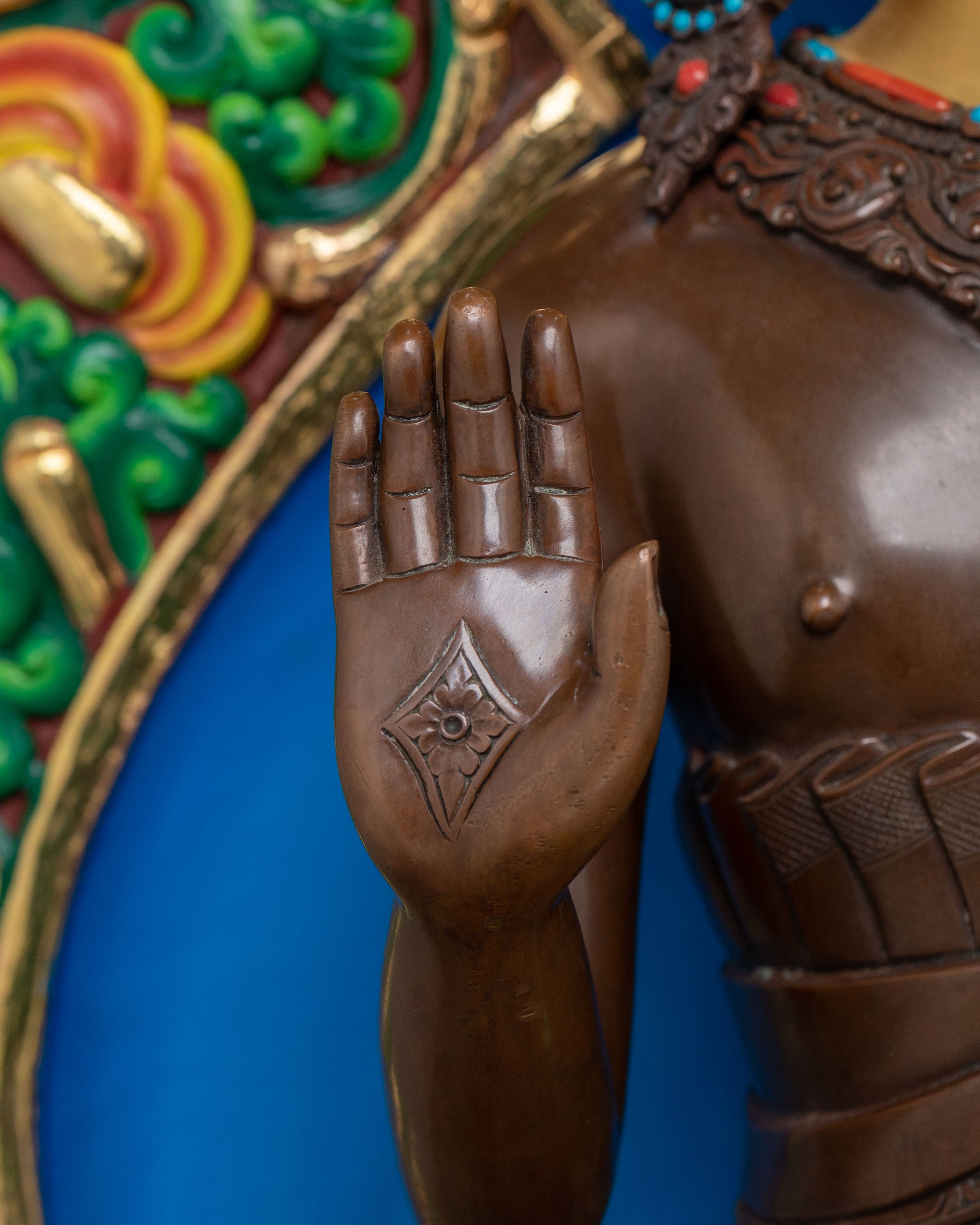 Dipankara Buddha Sacred Figurine | Symbol of Wisdom and Enlightenment