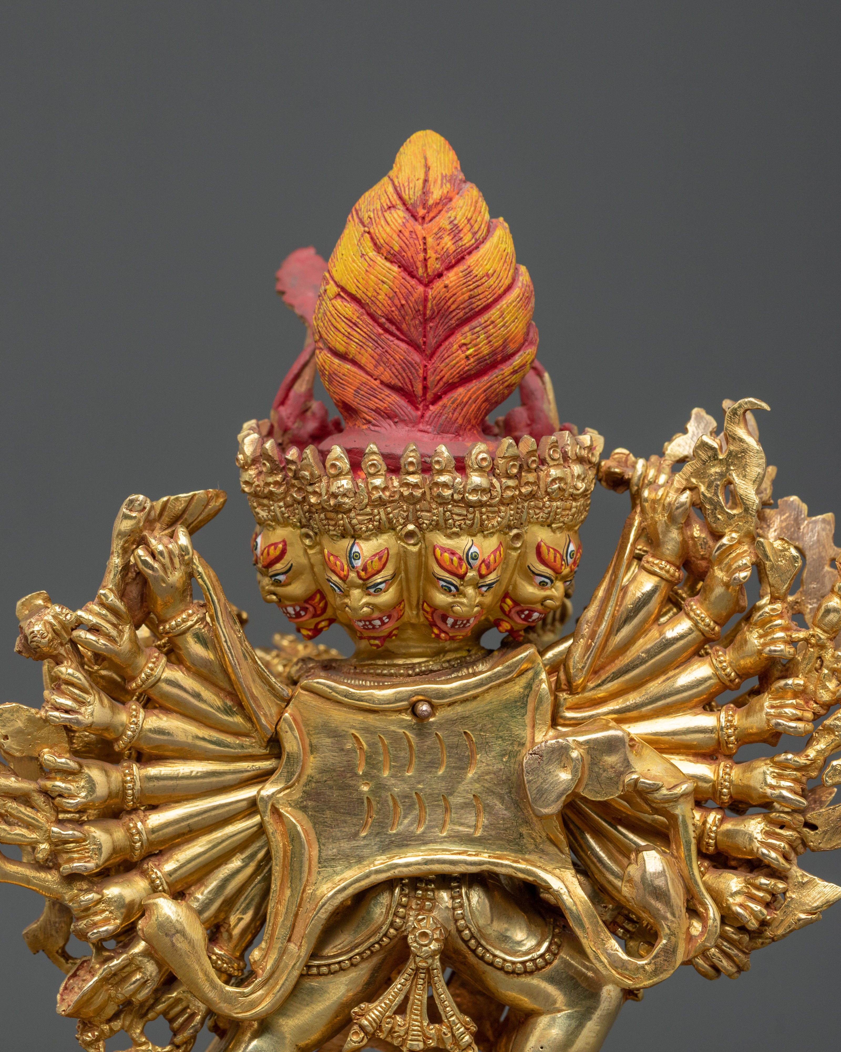Yamantaka Wrathful Wisdom Statue: Destroyer of Ignorance