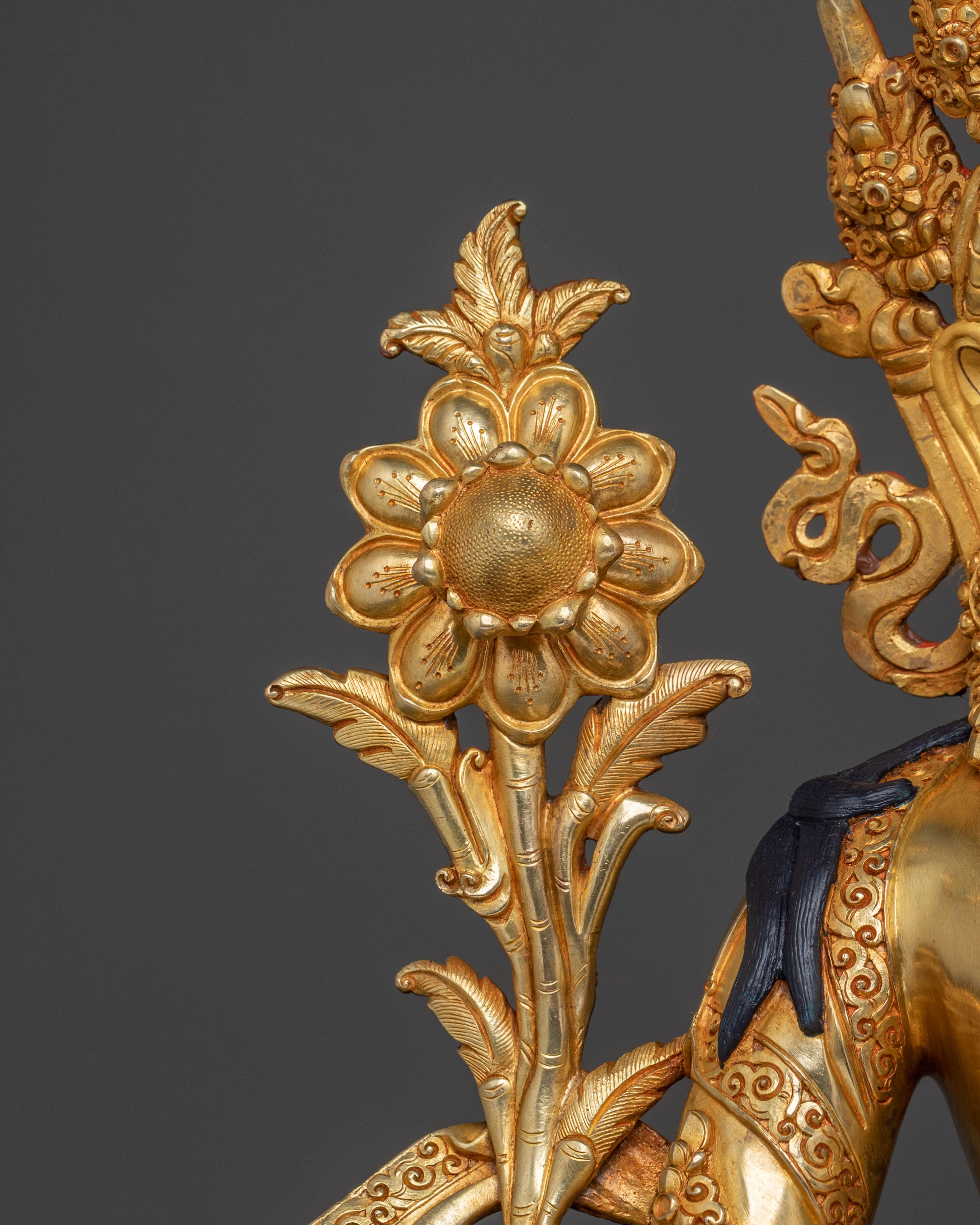 Green Tara Healing Goddess Statue | Handcrafted in Nepal