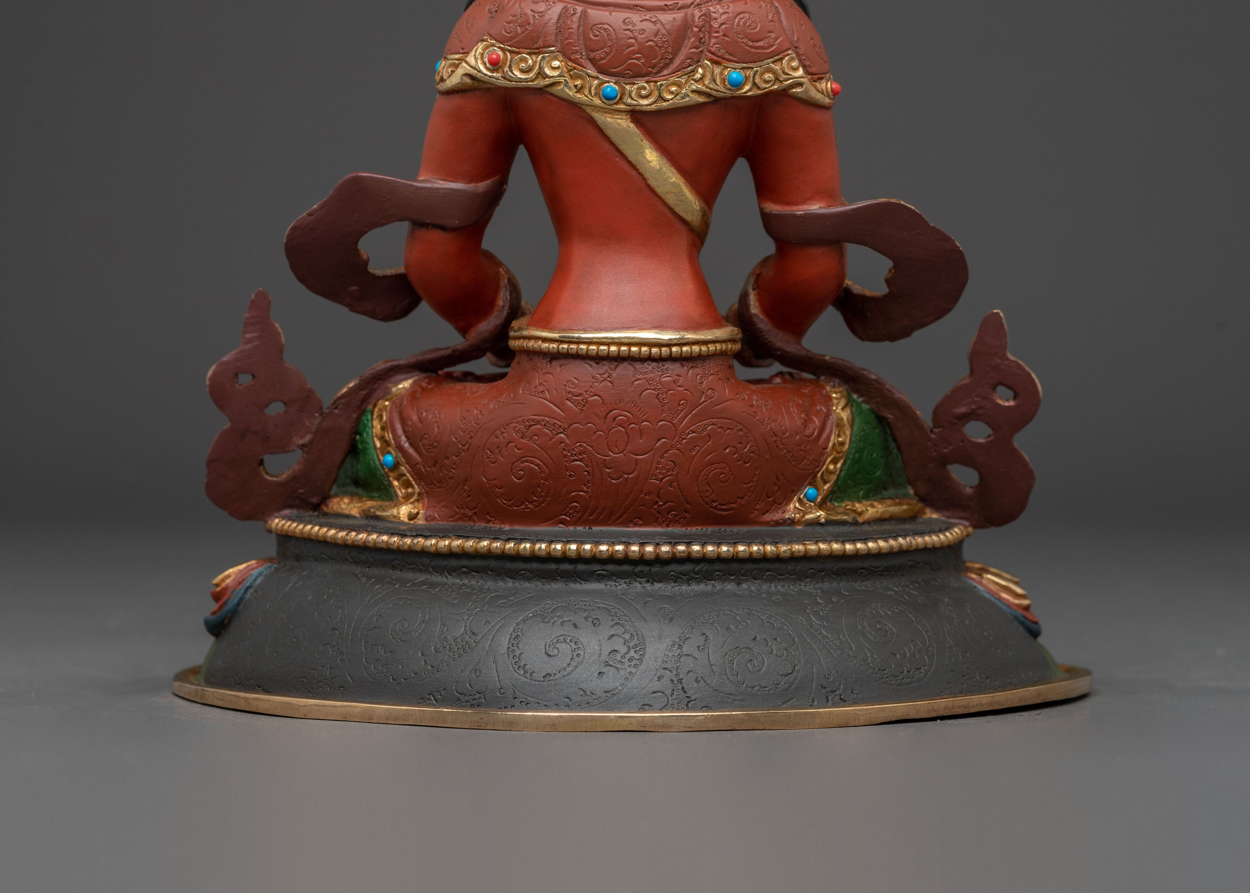 Amitayus Golden Figurine | Long Life Buddha