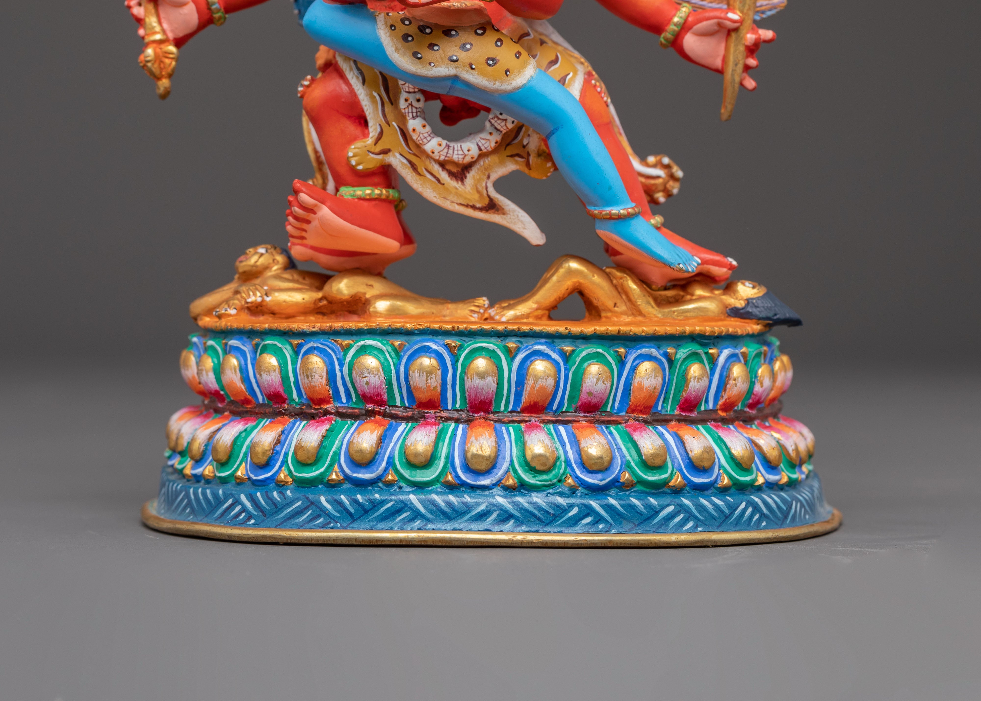 Powerful Yidam Protector Hevajra Statue | Vajrayana Tantric Icon