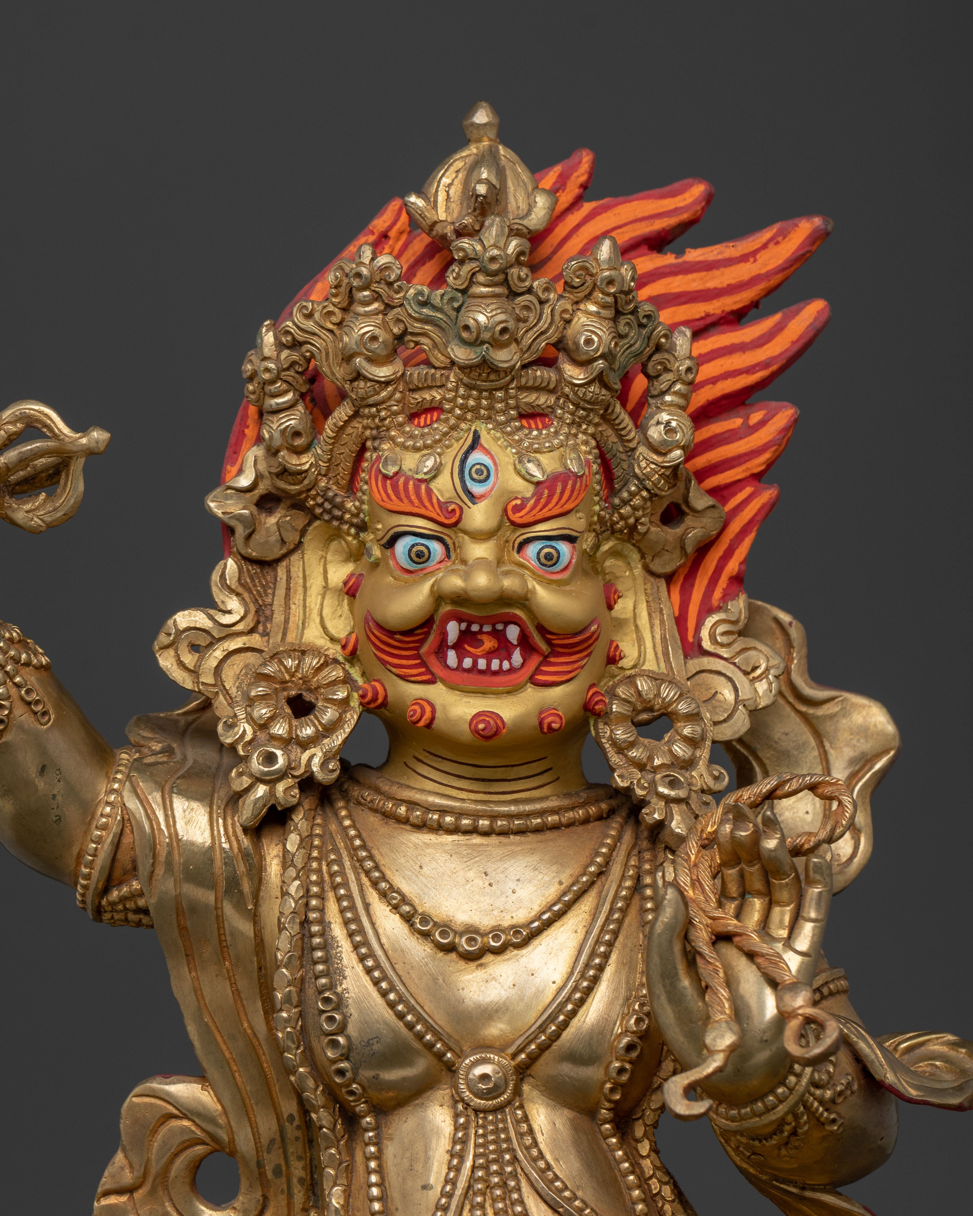 Vajrapani Protector Sculpture |  Buddhist Protector Deity