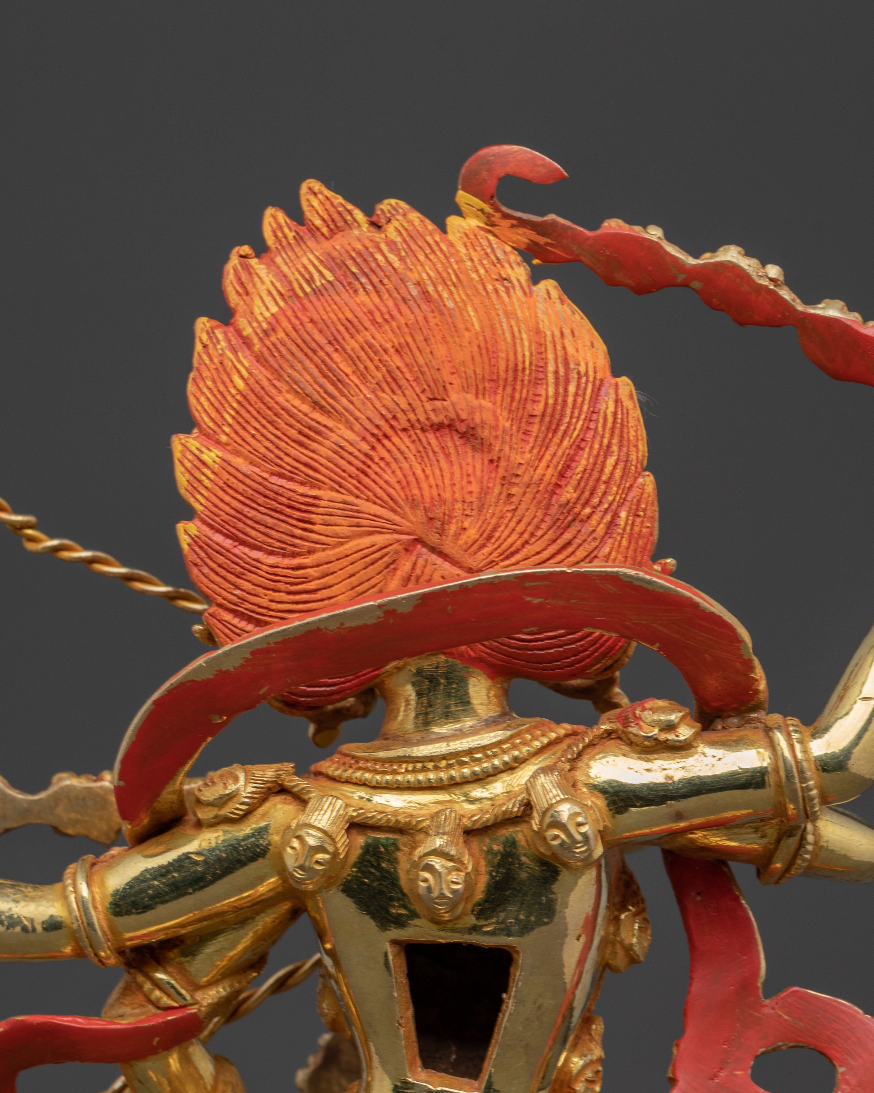 Kurukulla Spiritual Figurine | Divine Enchantress Dakini Sculpture