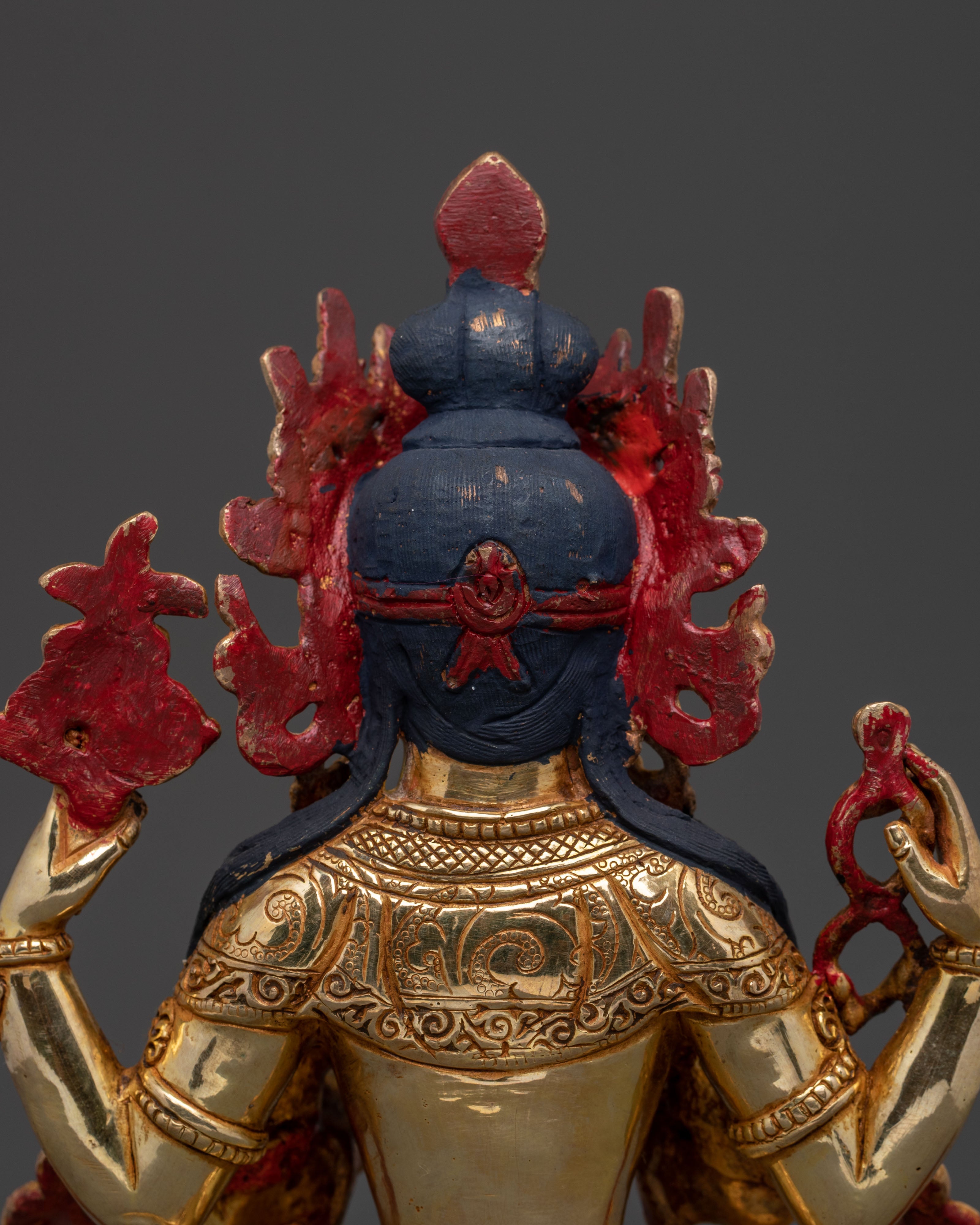 Protector Chenrezig Statue | Avalokiteshvara Figurine