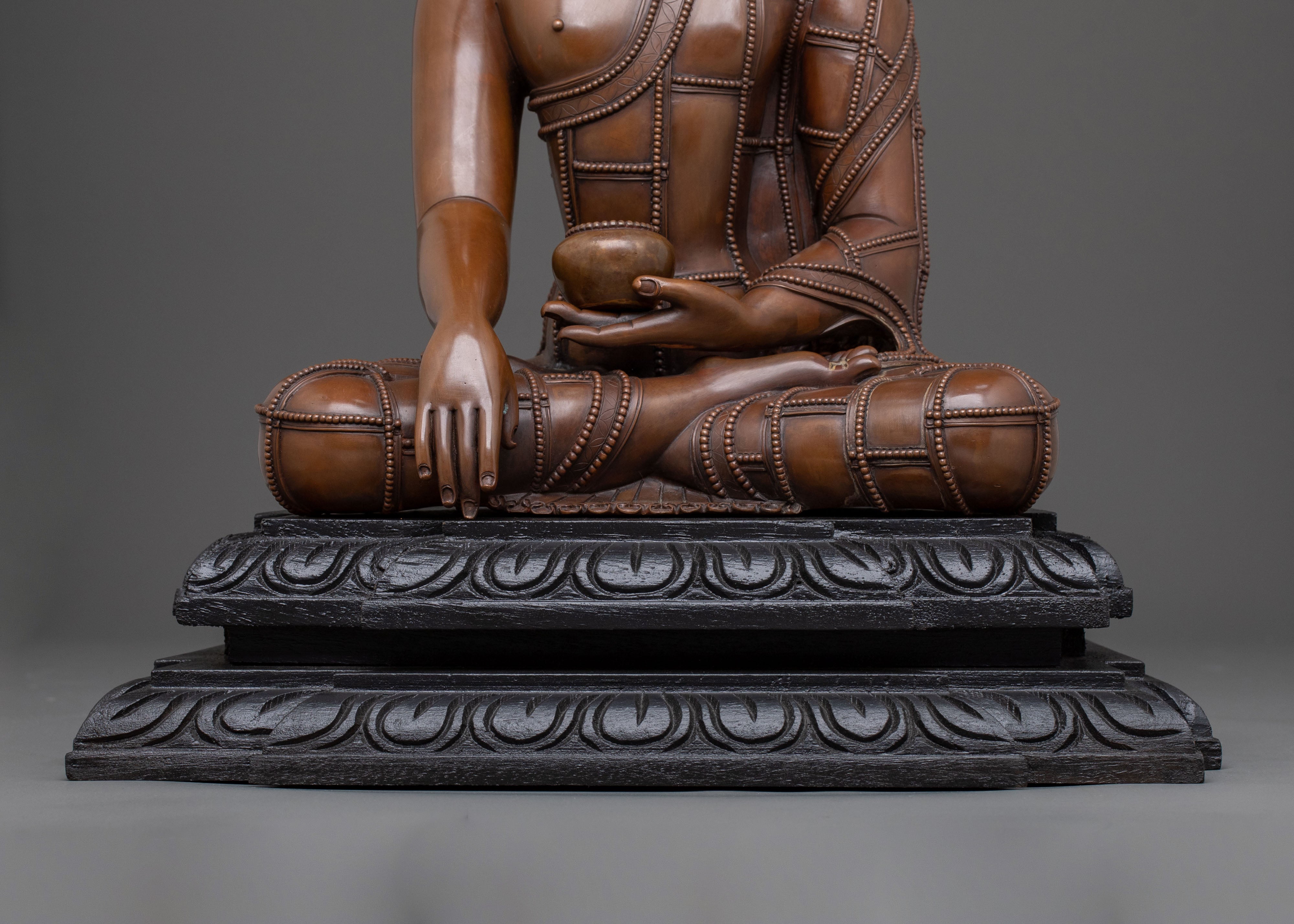 Crown Shakyamuni Buddha Statue for Peace