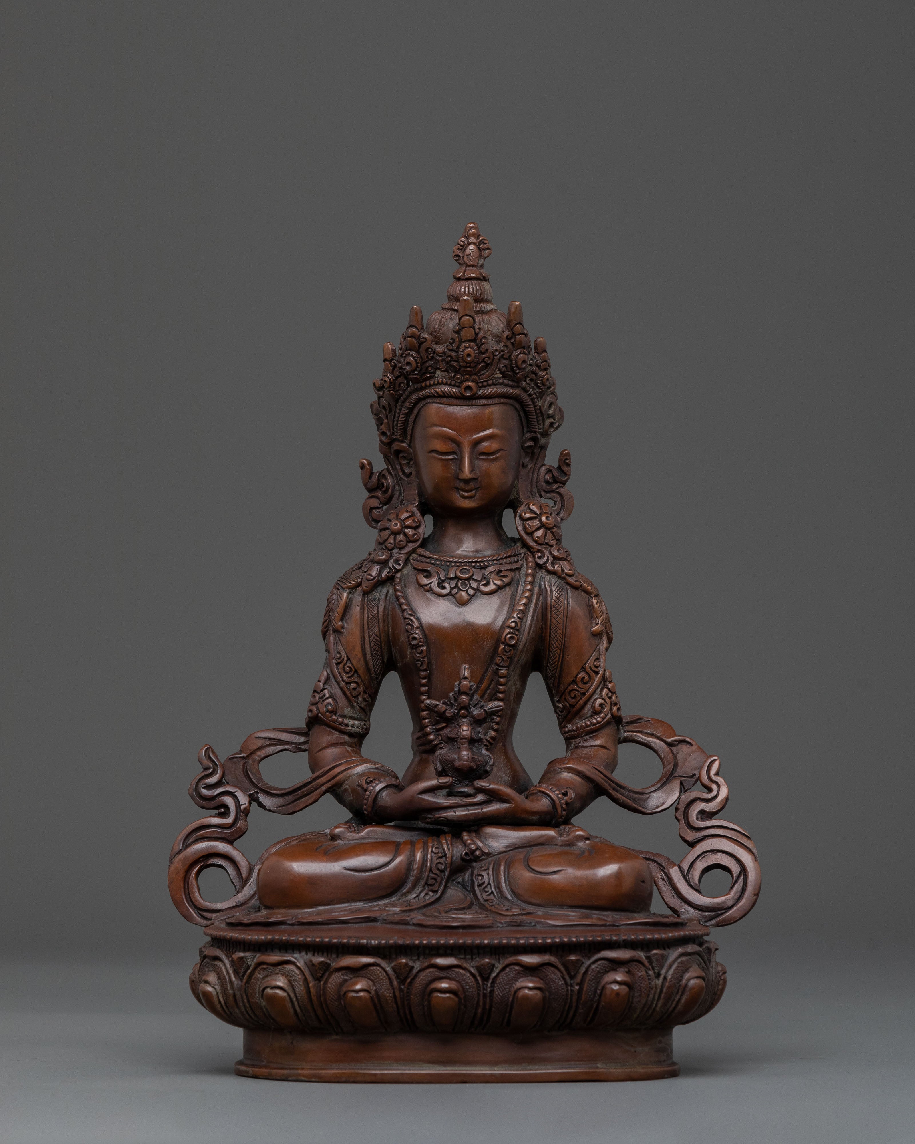 Amitayus Statue Long Life Buddha | Tibetan Longevity Deity