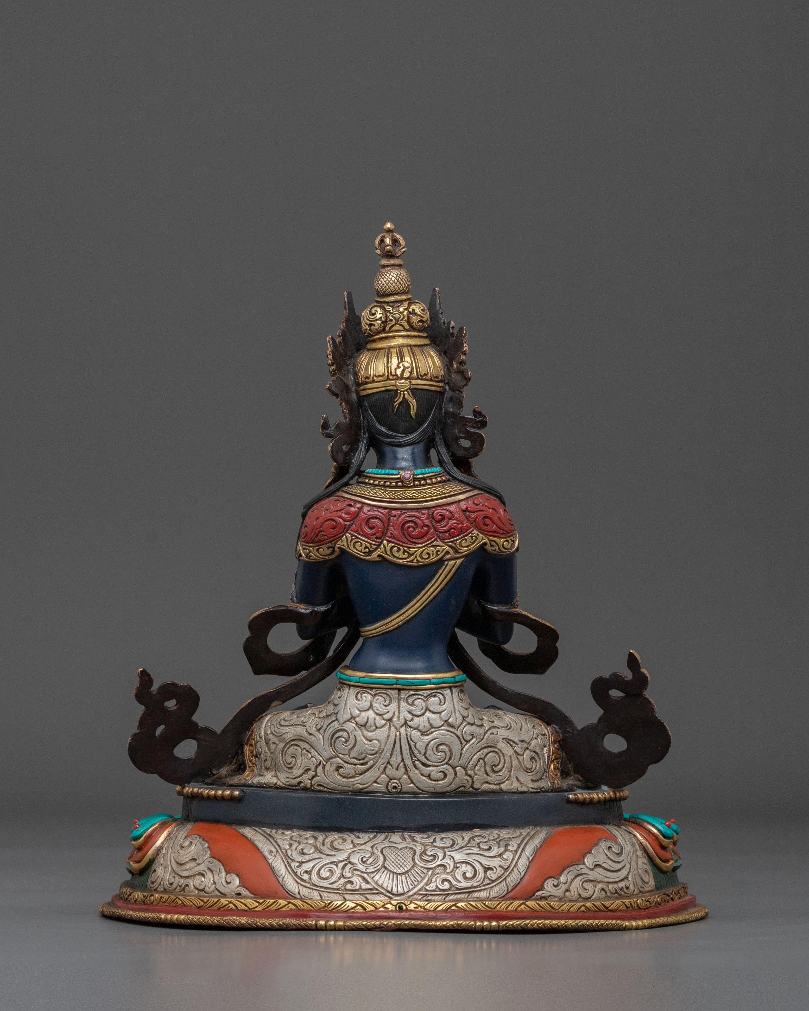 Handmade Vajradhara Buddhist Statue: Primordial Buddha