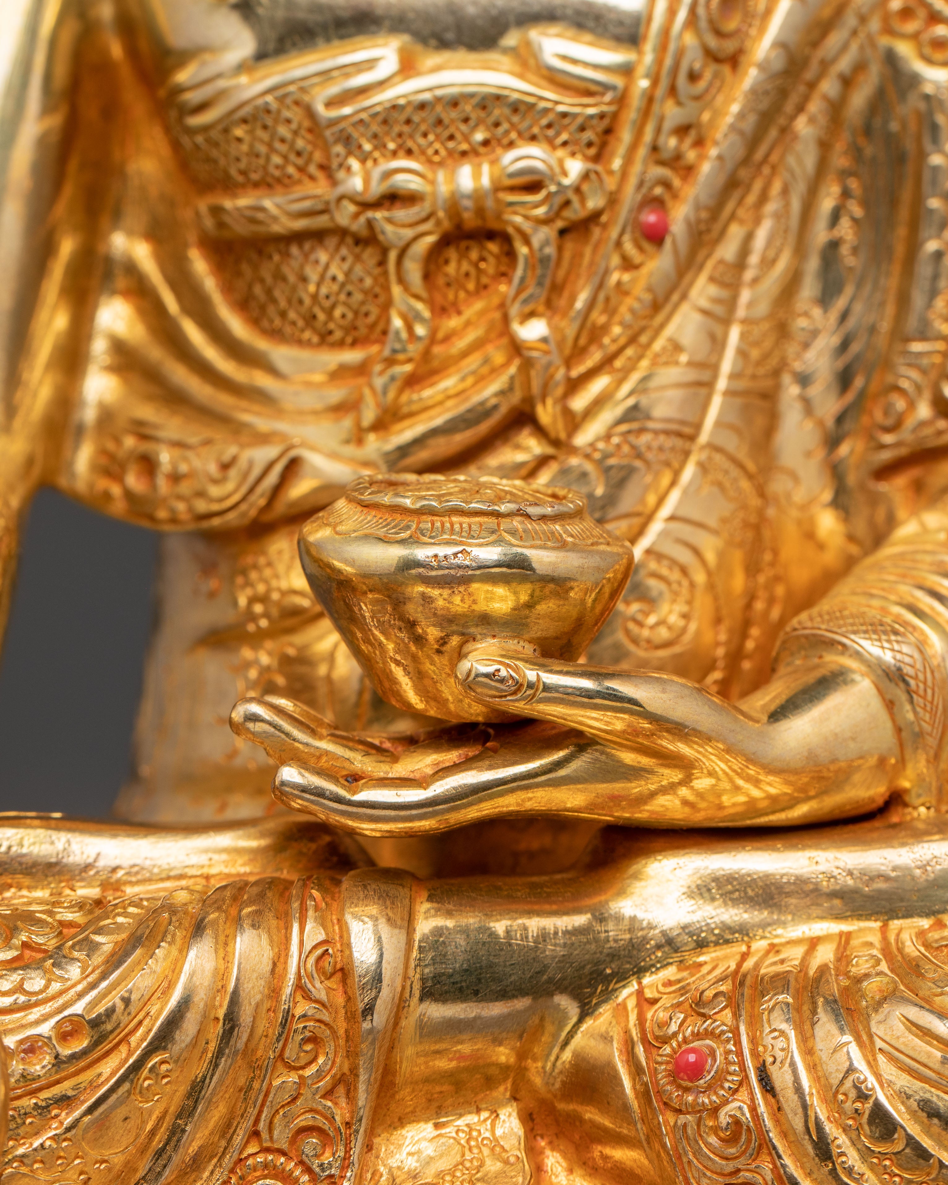 Handcrafted Shakyamuni Buddha Statue: Symbol of Power and Wisdom