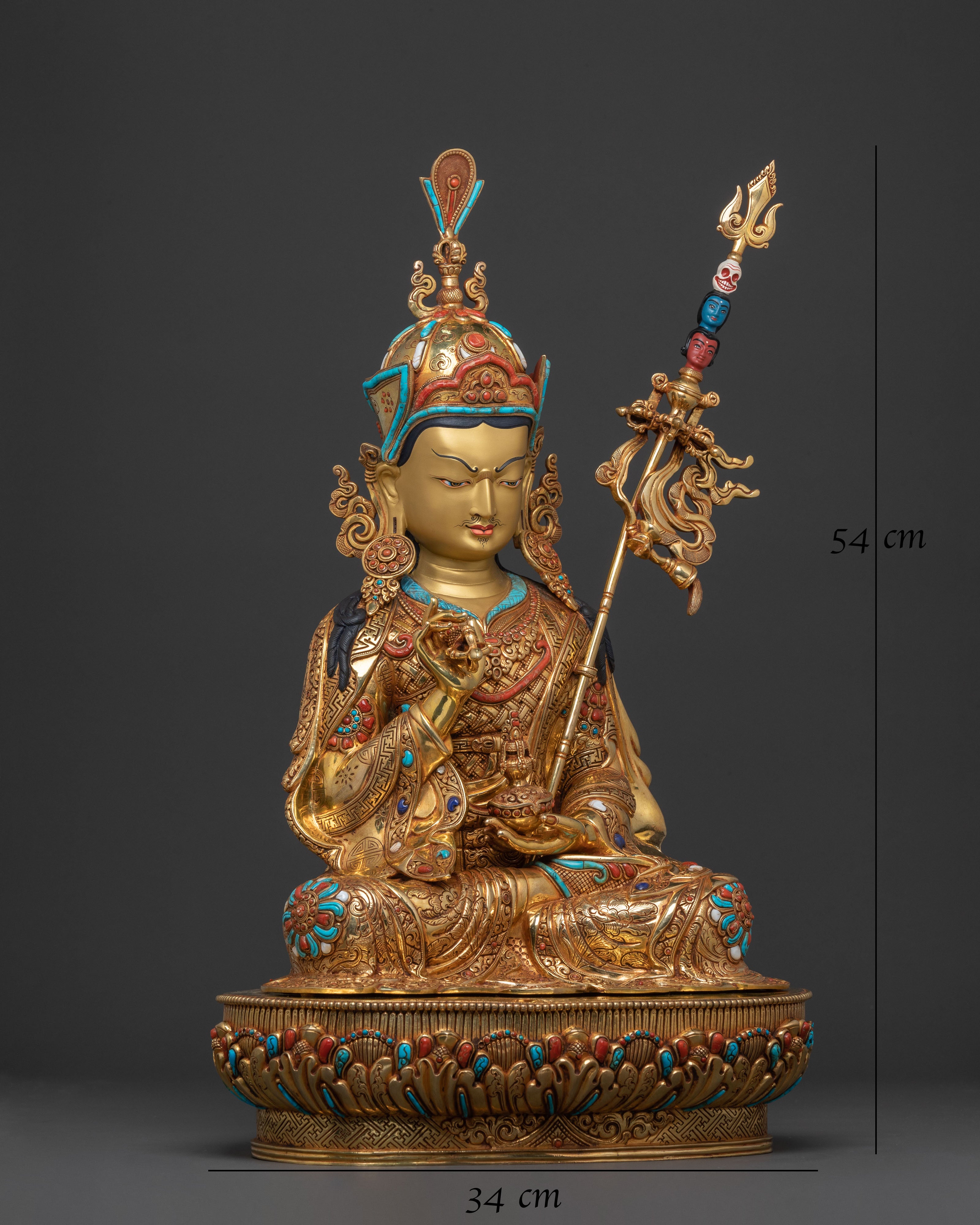 Guru Tsokye Dorje Spiritual Decor Statue