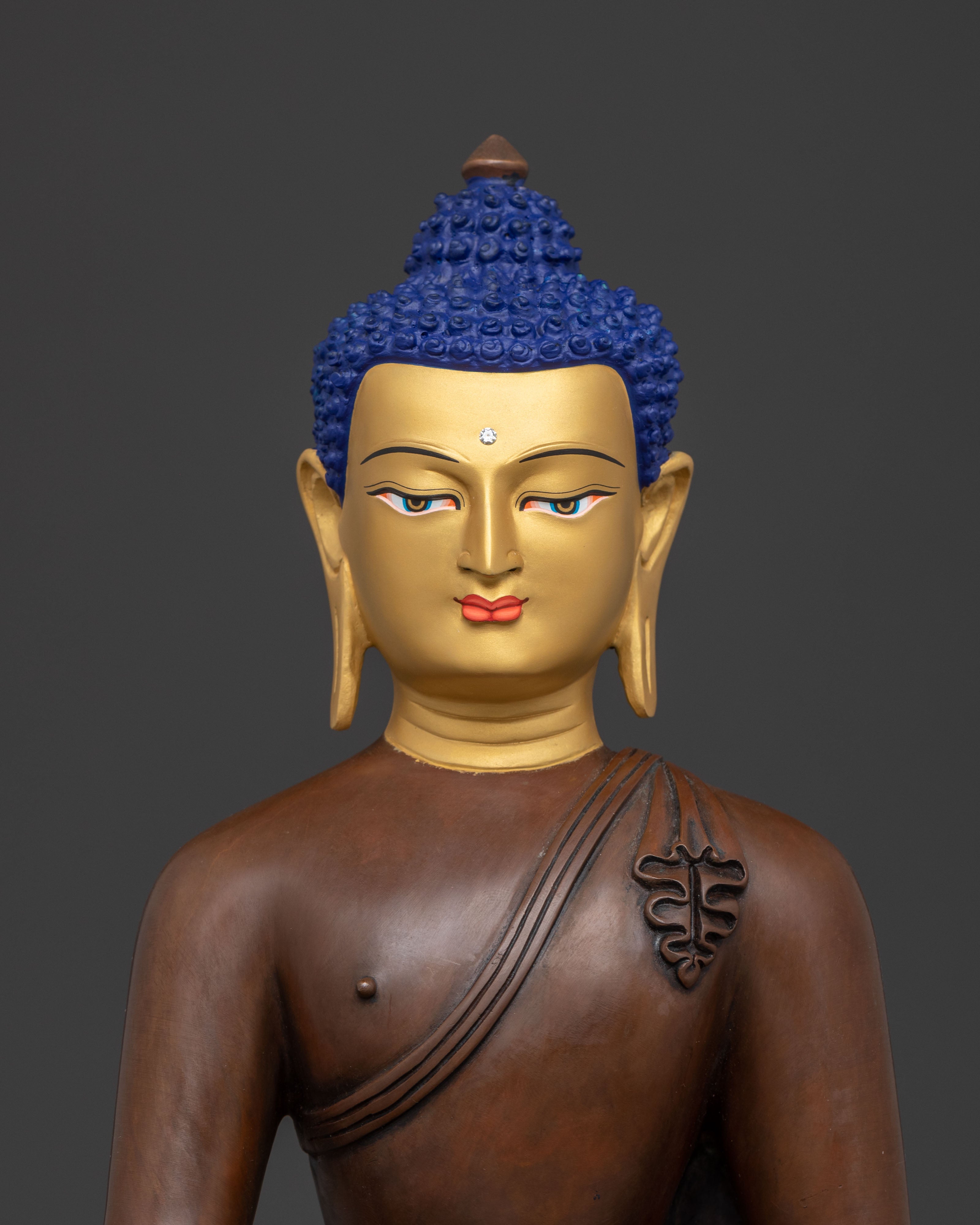 Handcrafted Enlightened Shakyamuni Buddha Statue