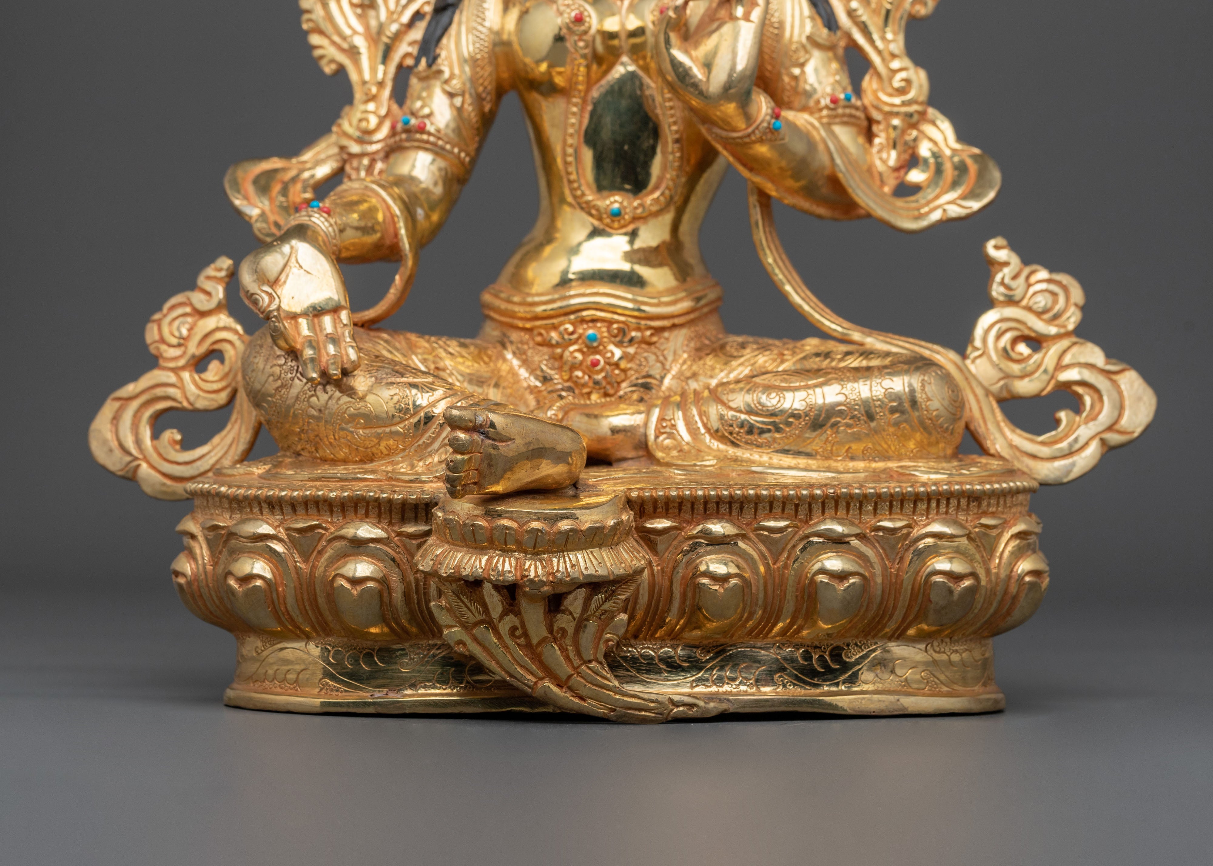 Green Tara Bodhisattva of Compassion Statue