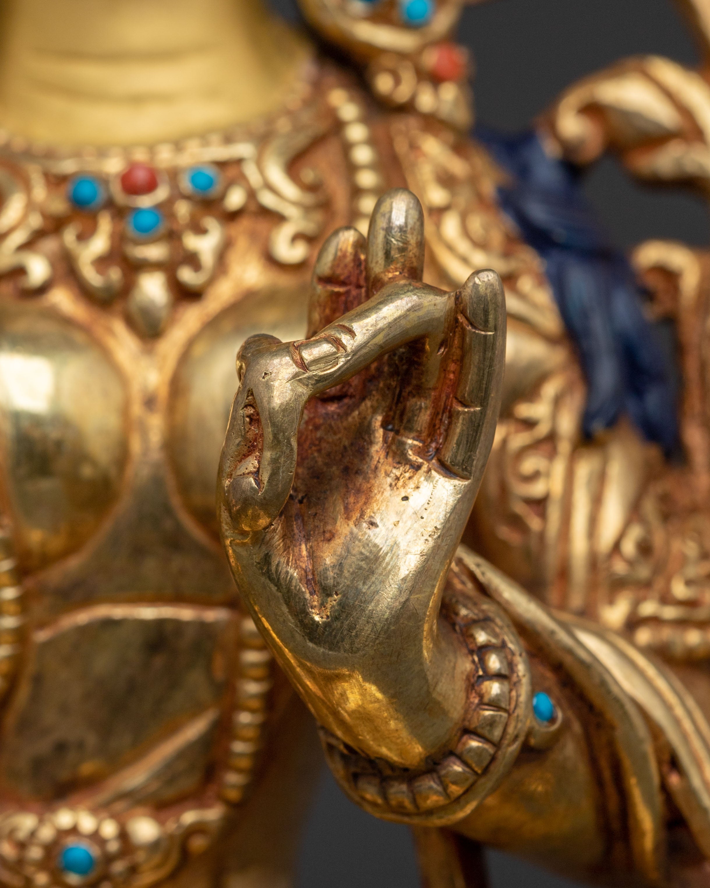 Green Tara Statue: Handcrafted Icon for Sacred Practice