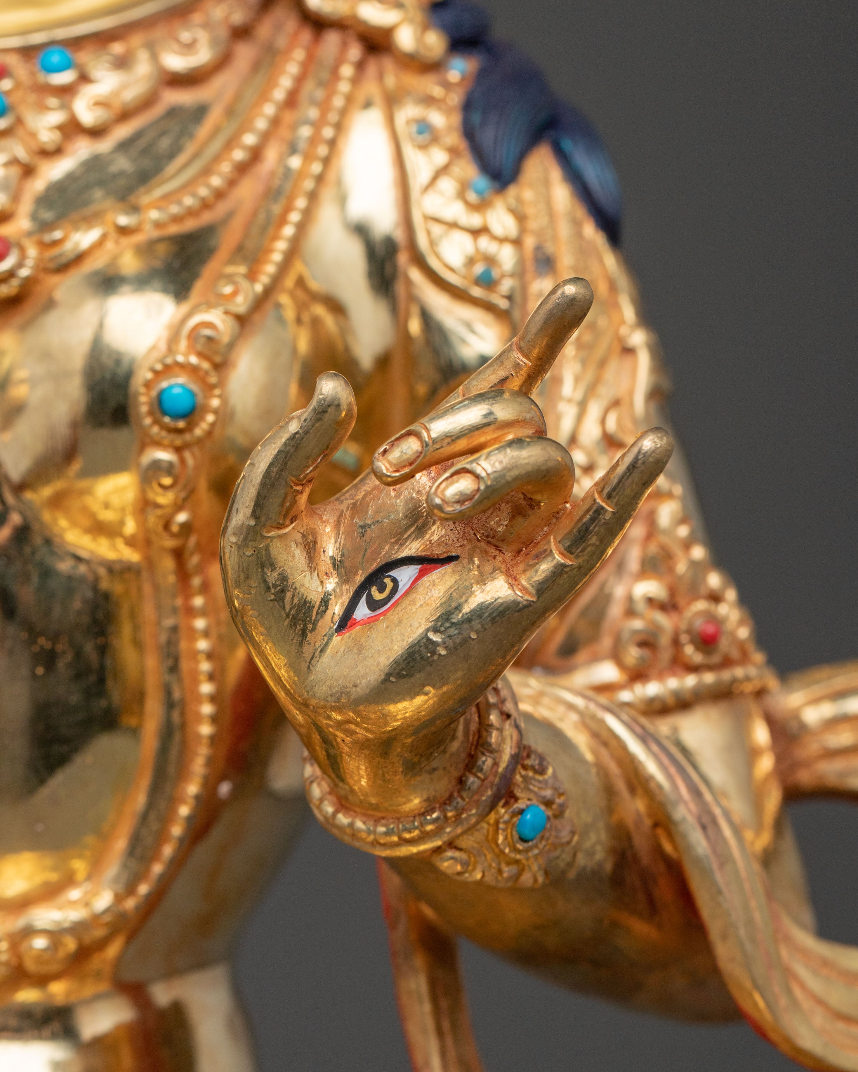 Dukar Golden Statue | Meditation Figure