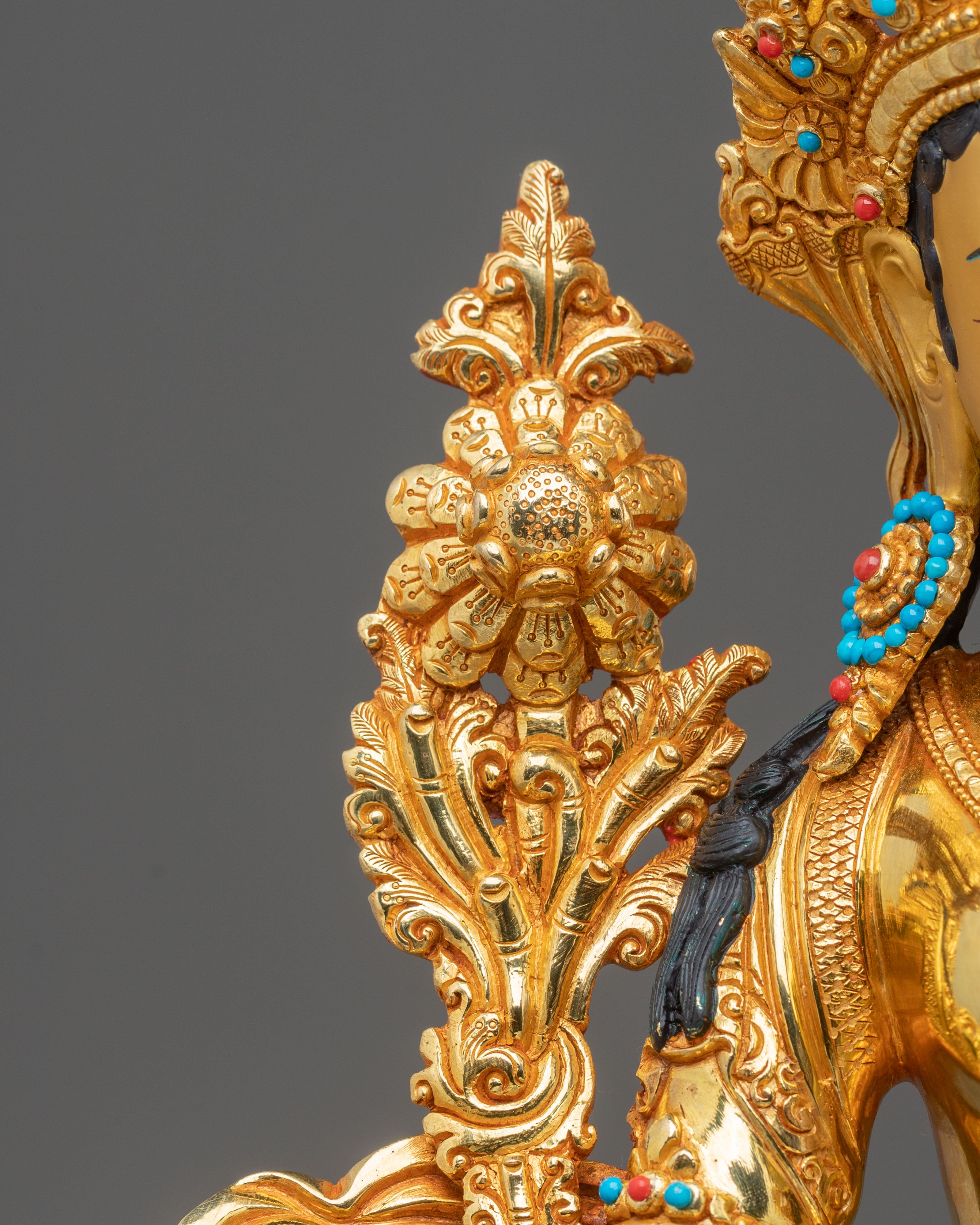 White Tara Statue | Tibetan Longevity Goddess
