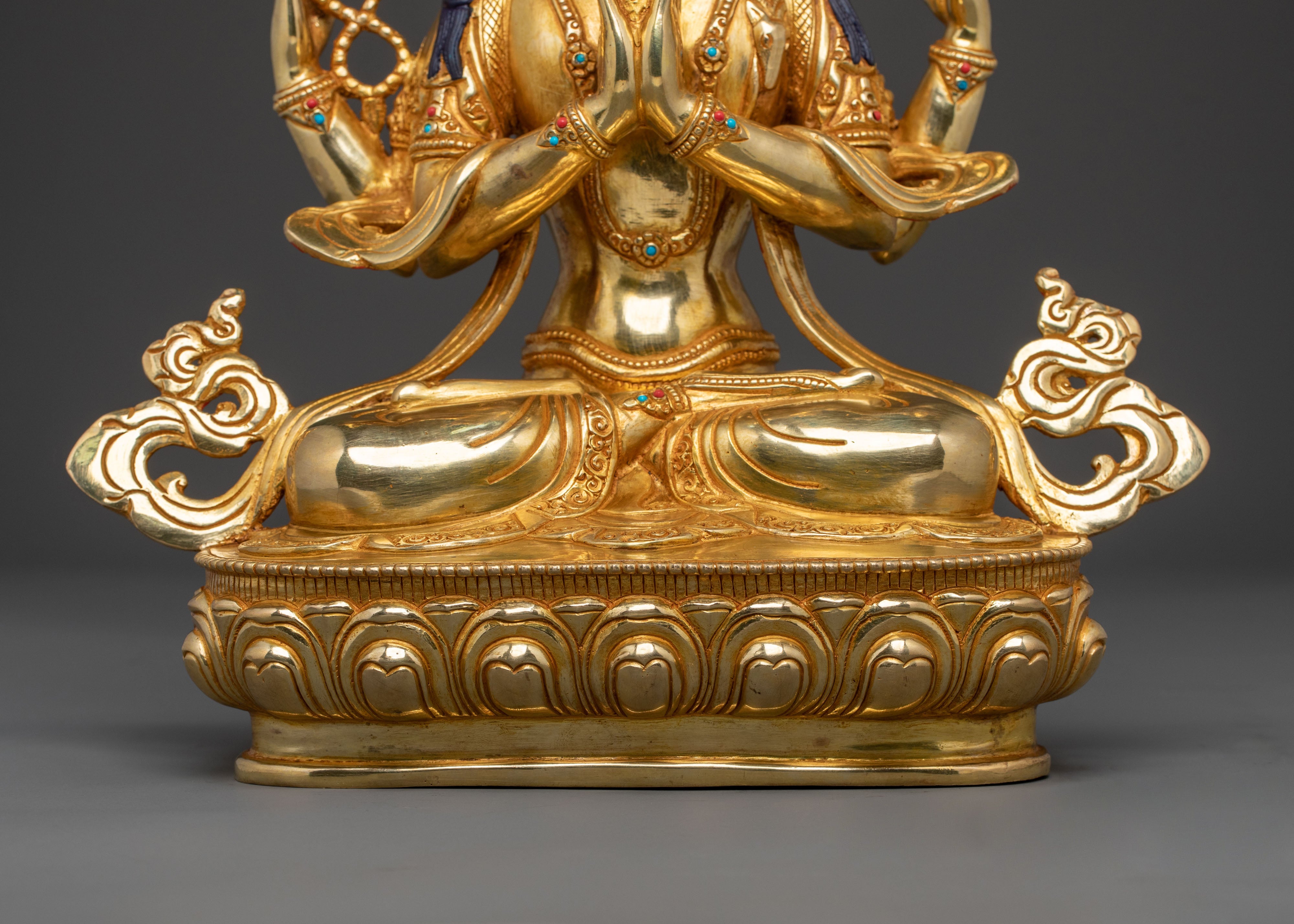 Handcrafted Chenrezig Statue | Symbol of Compassion
