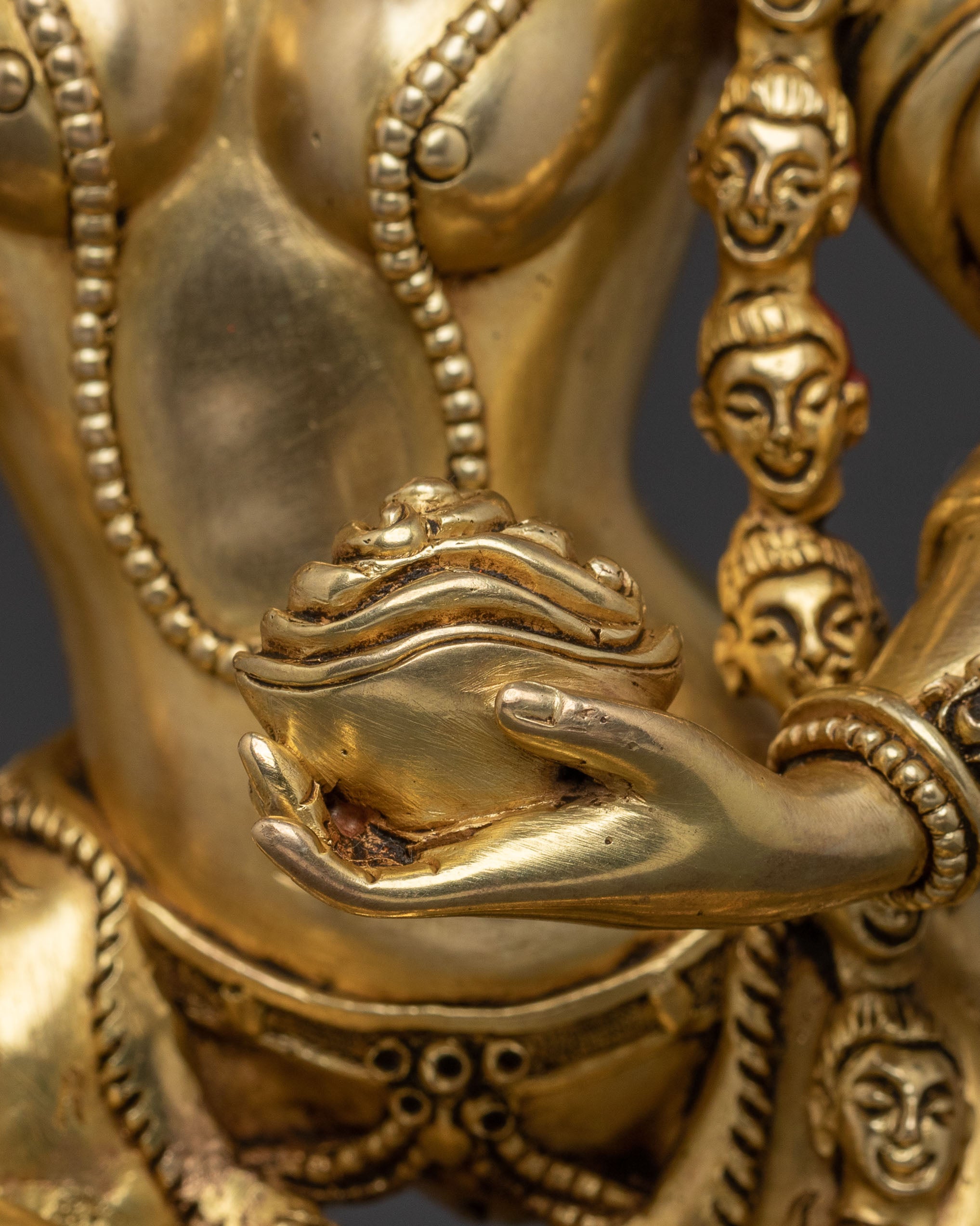 Simhamukha Wrathful Dakini Statue | Sacred Home Decor