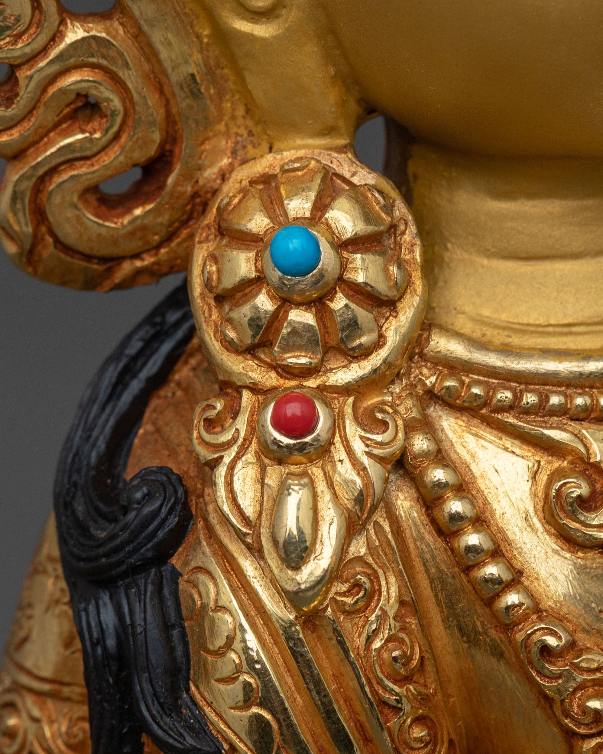 Four Armed Chenrezig Divine Sculpture | Made in Nepal
