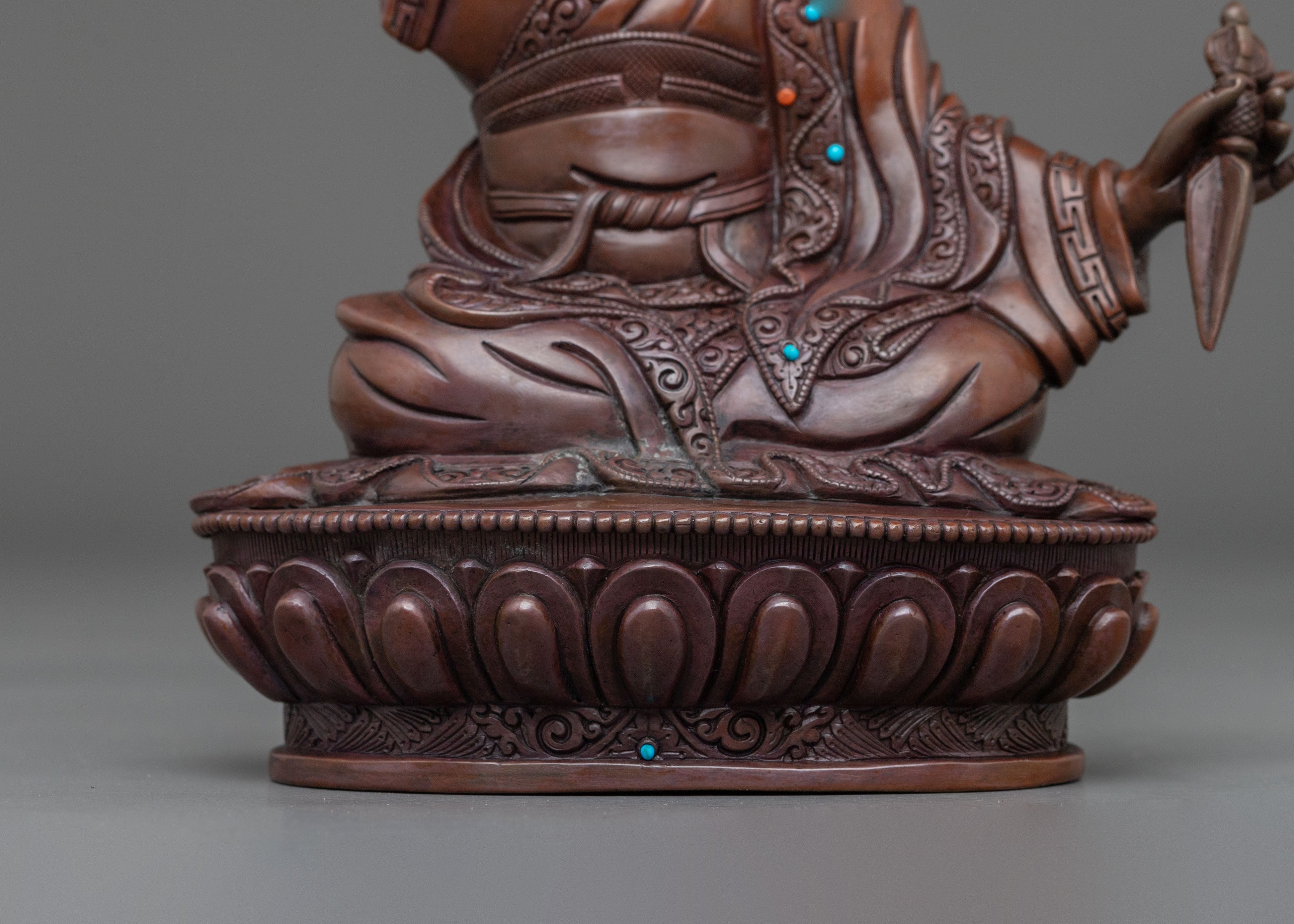 Karma Pakshi Handcrafted Statue: Second Karmapa of the Kagyu Lineage