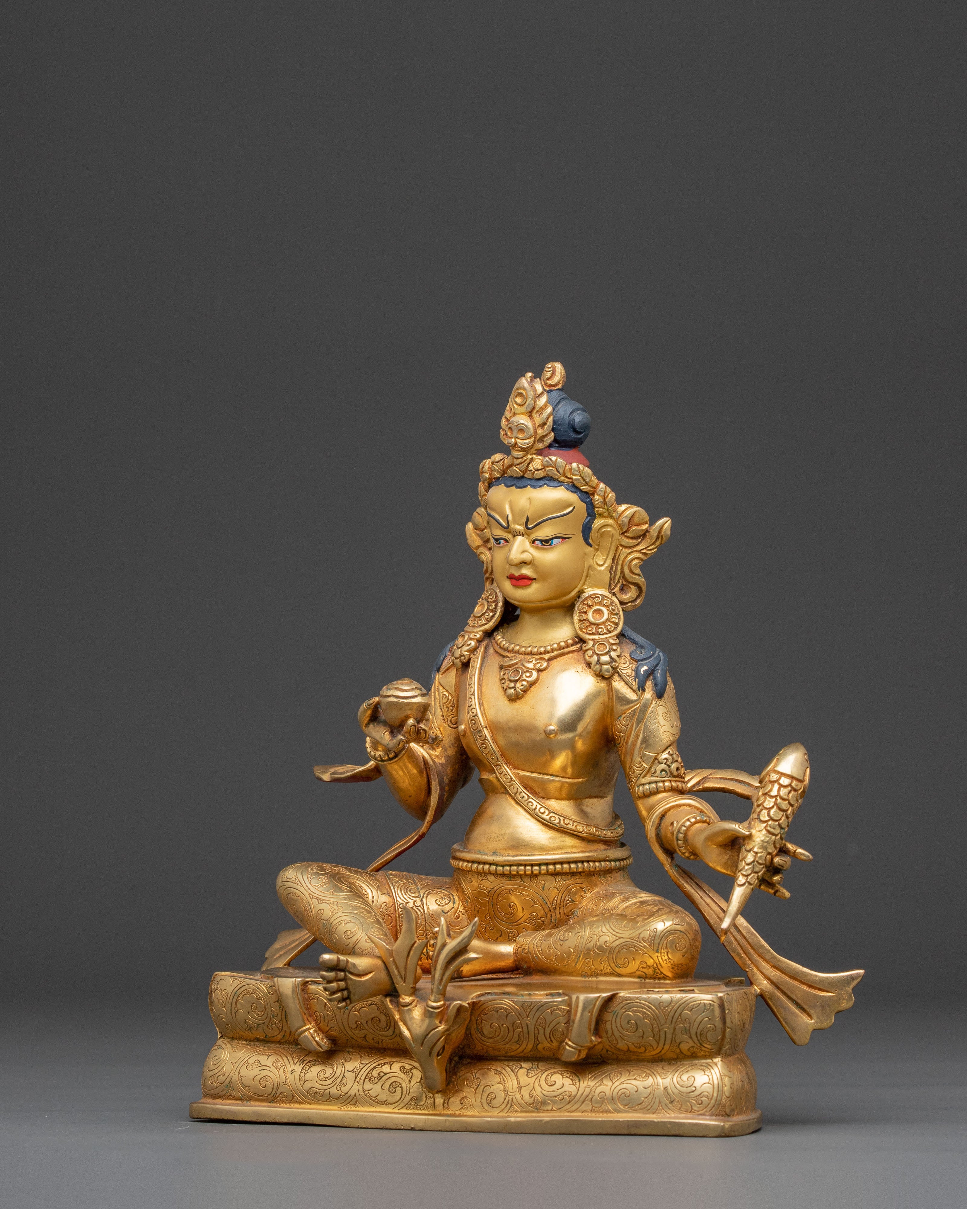 Sacred Tilopa Buddhist Statue | 24K Gold Gilded Statue