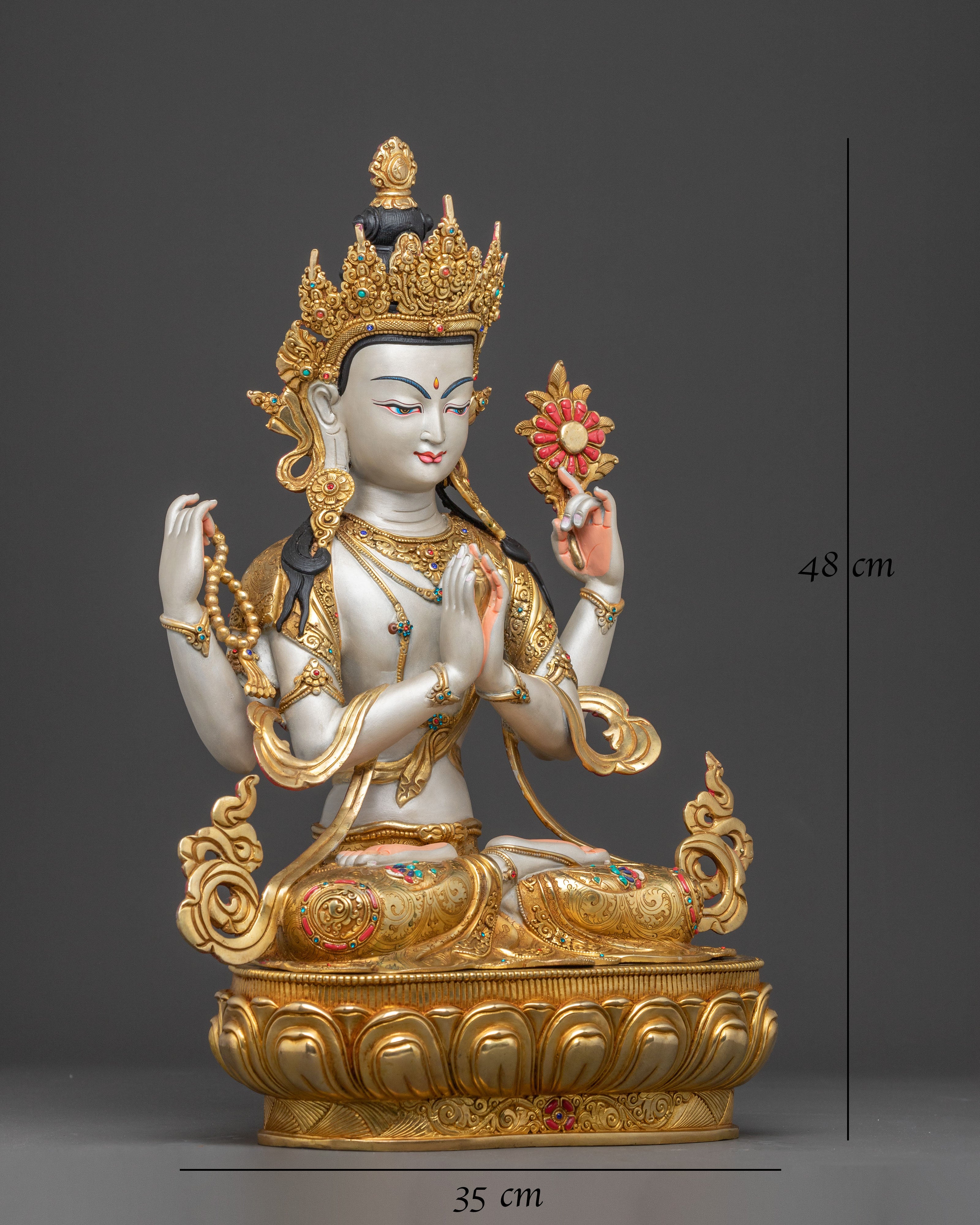 Chenrezig Compassion Buddha Statue