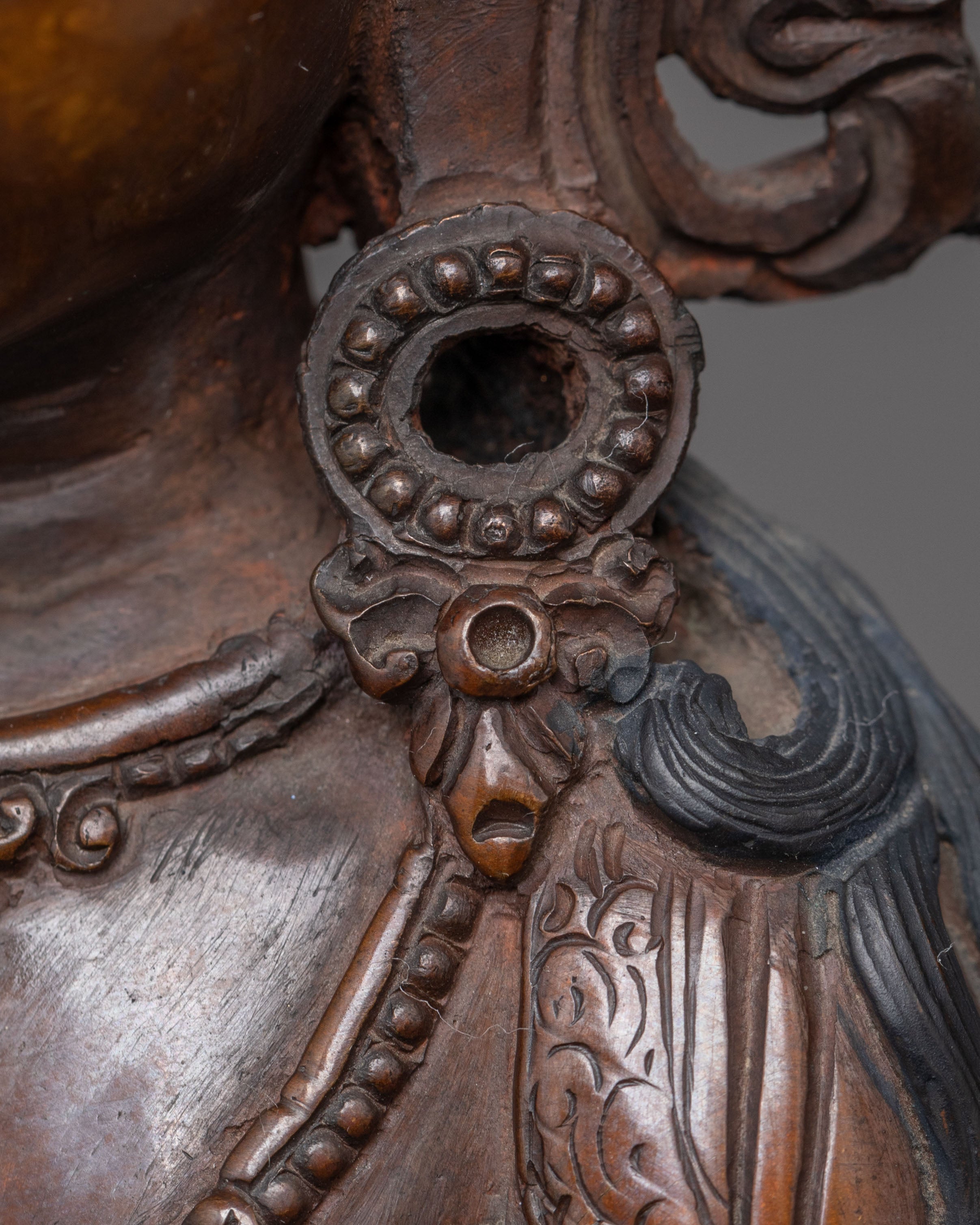 Handcrafted Chenrezig Statue of Compassion | Four-Armed Bodhisattva