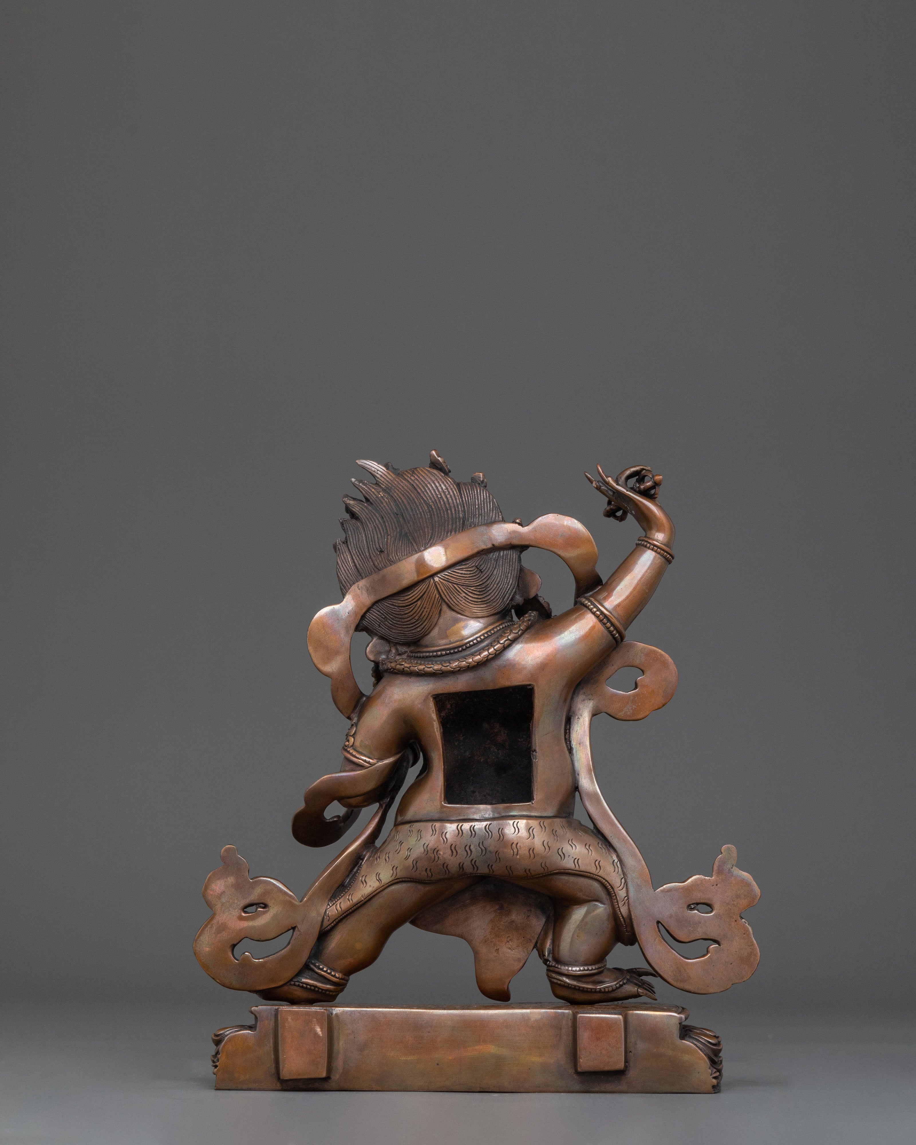 Handmade Golden Vajrapani Statue | Home Decor