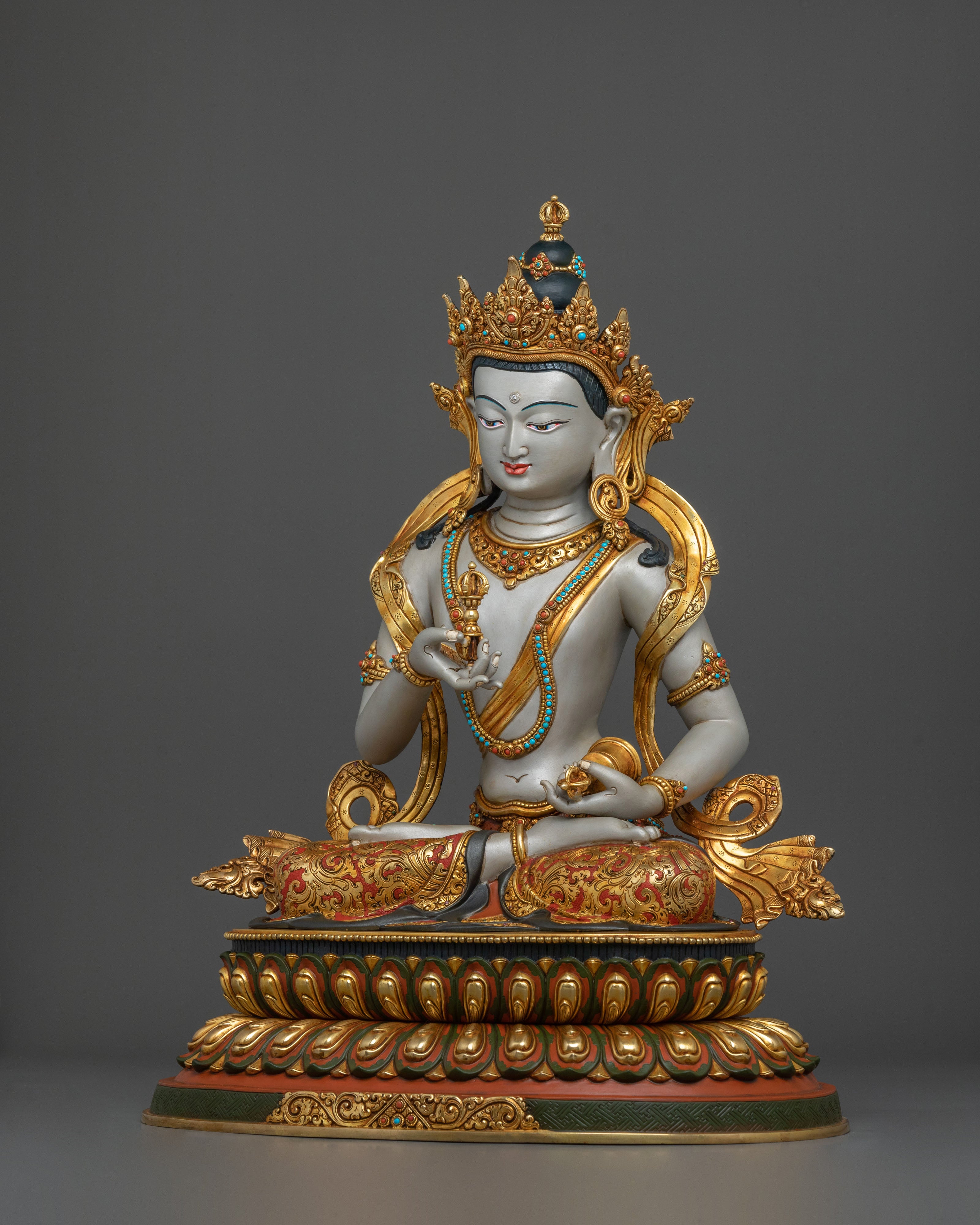 Dorje Sempa Golden Statue | Himalayan Craftsmanship