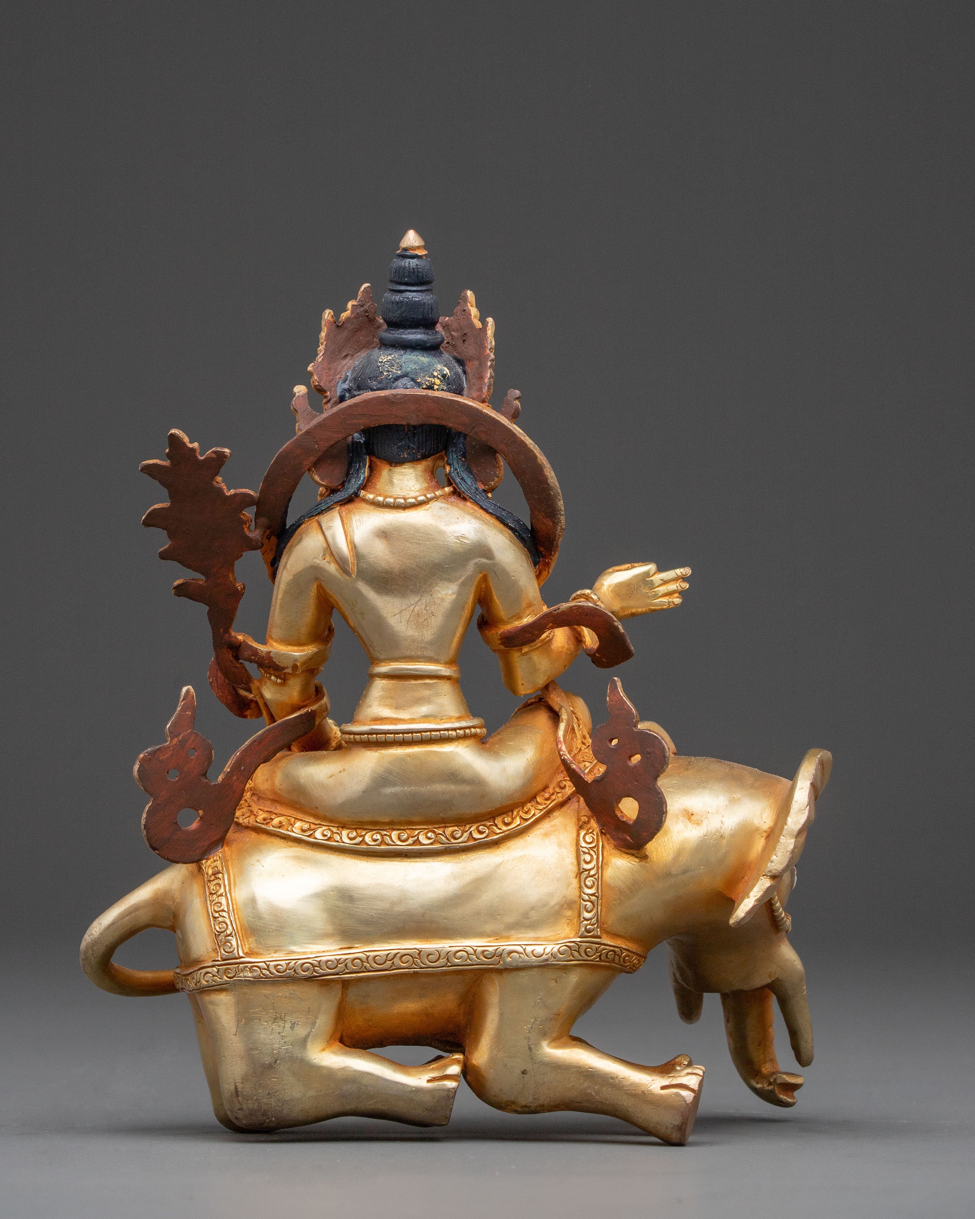Samantabhadra Gold Electroplated Statue | Universal Virtue