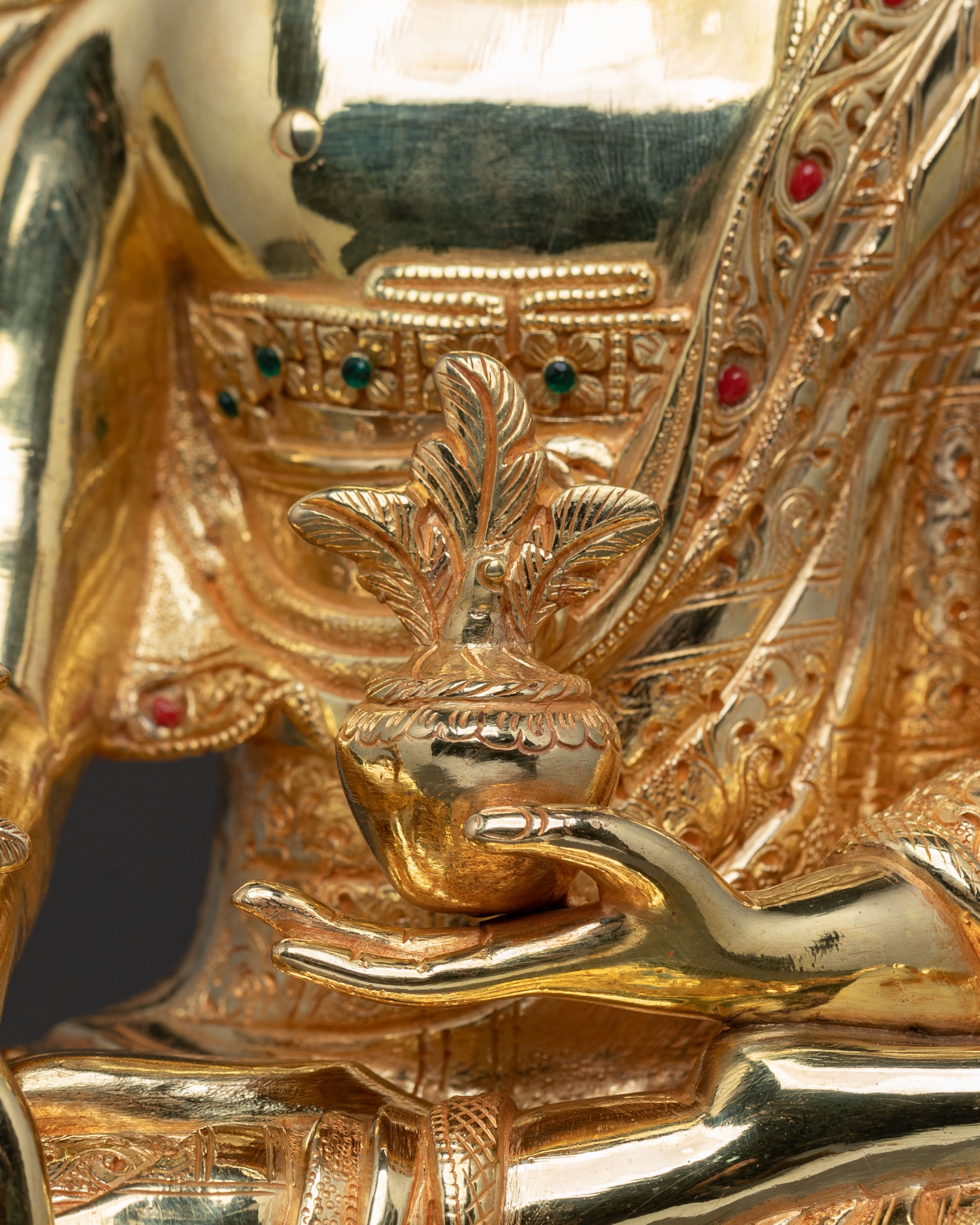 Bhaisajyaguru Sacred Healing Statue: Sacred Himalayan Art