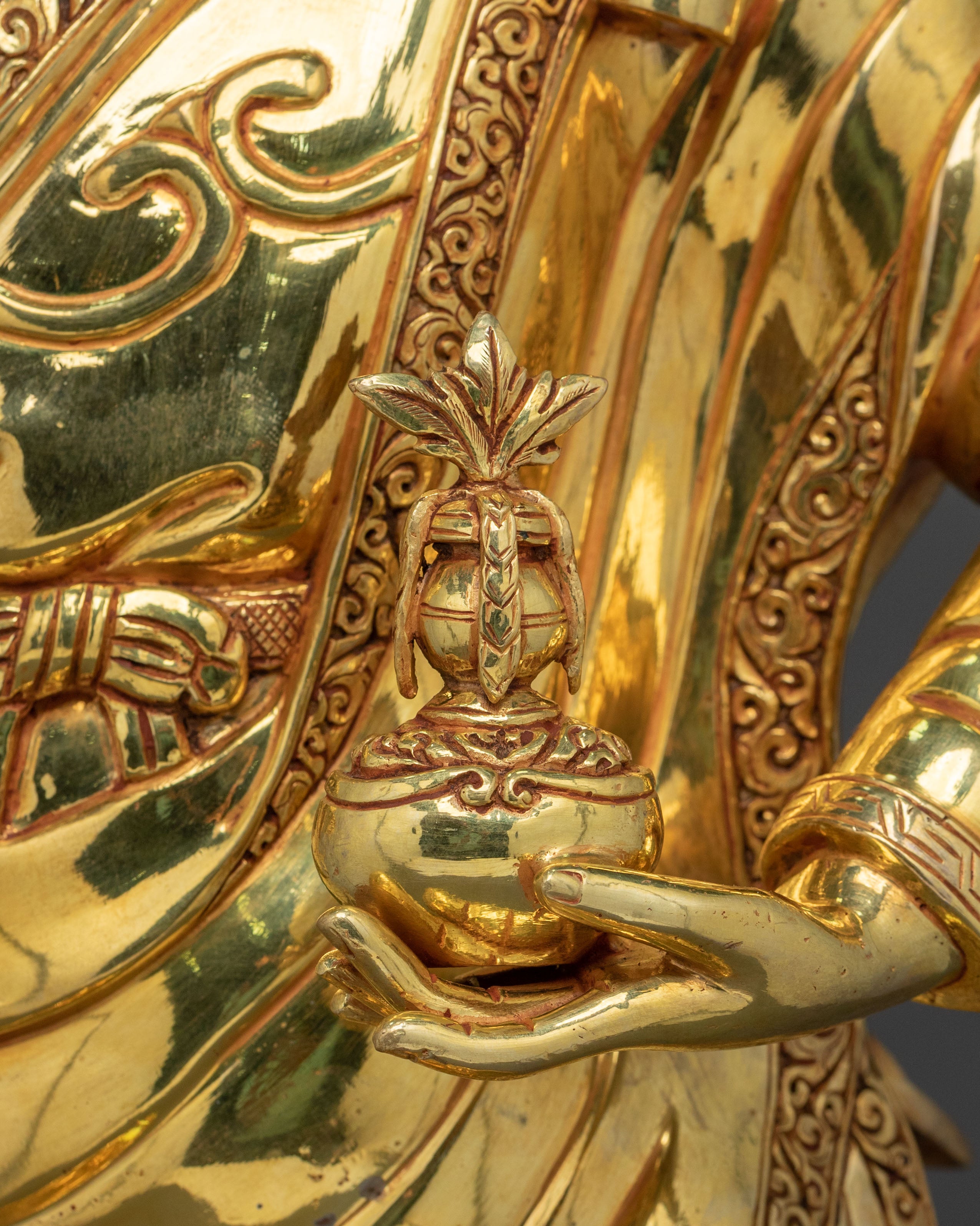 Standing Guru Rinpoche Statue | Buddhist Master