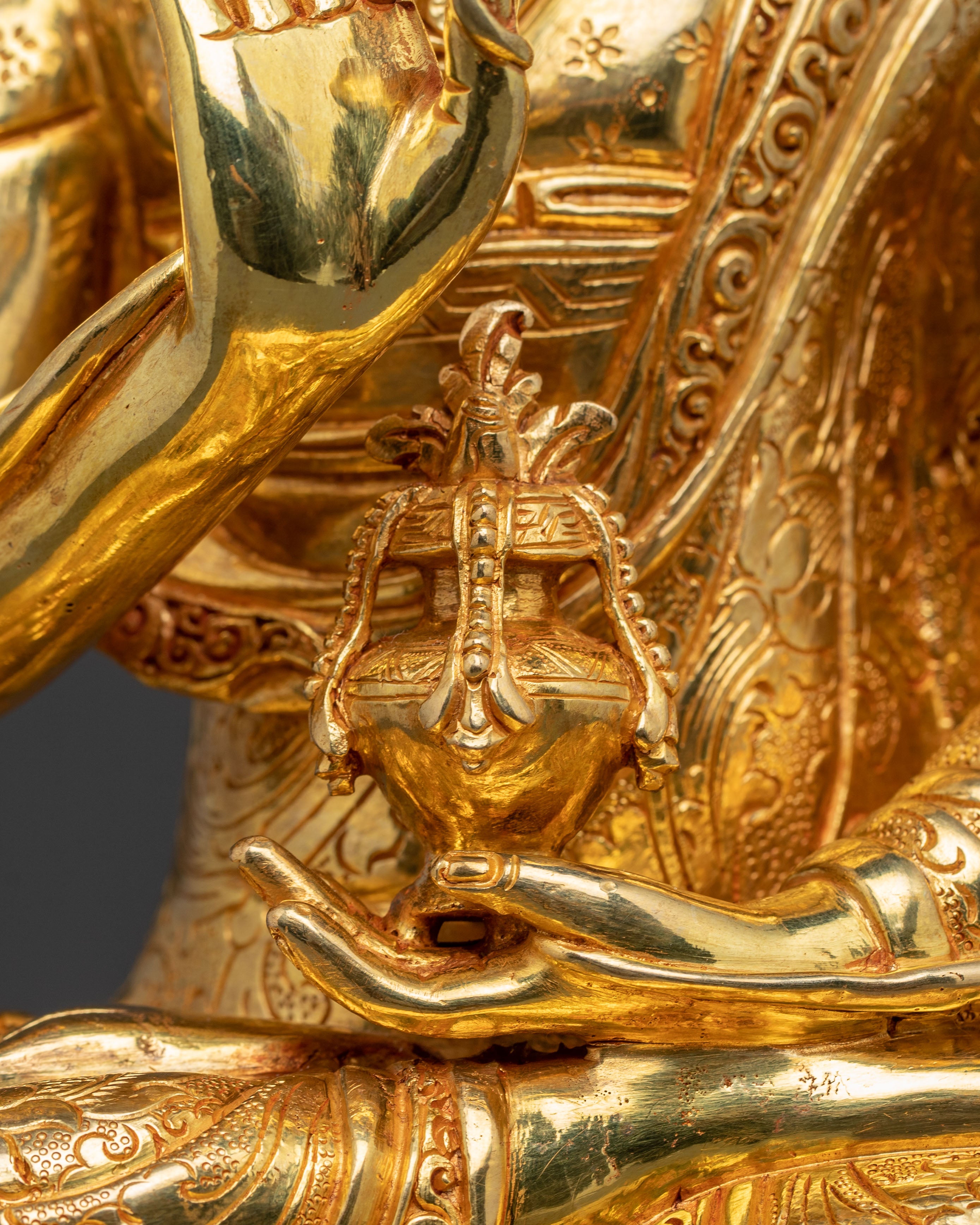 Statue of Master Tsongkhapa | Traditional Tibetan Philosopher