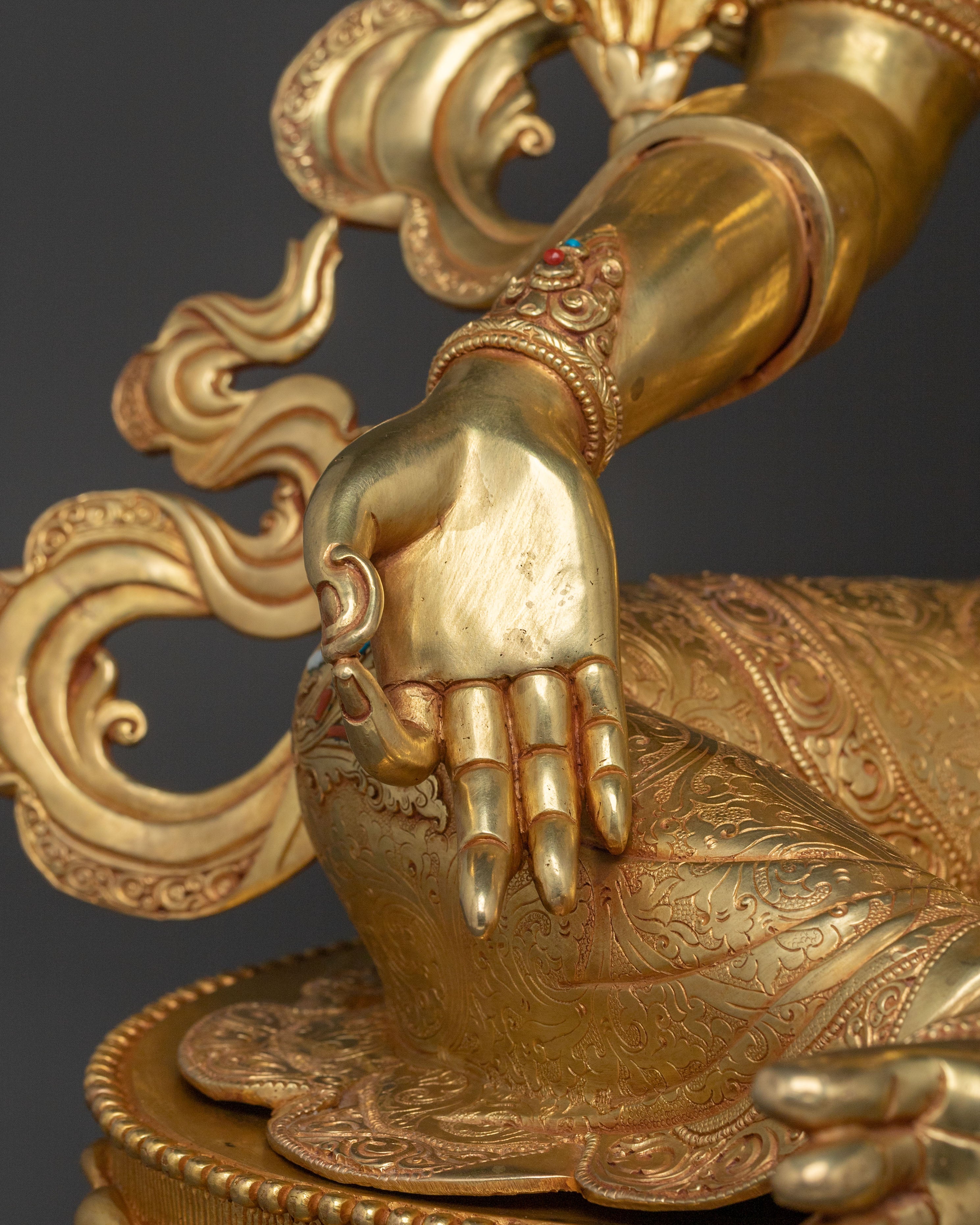 Green Tara Statue | Tibetan Goddess of Protection