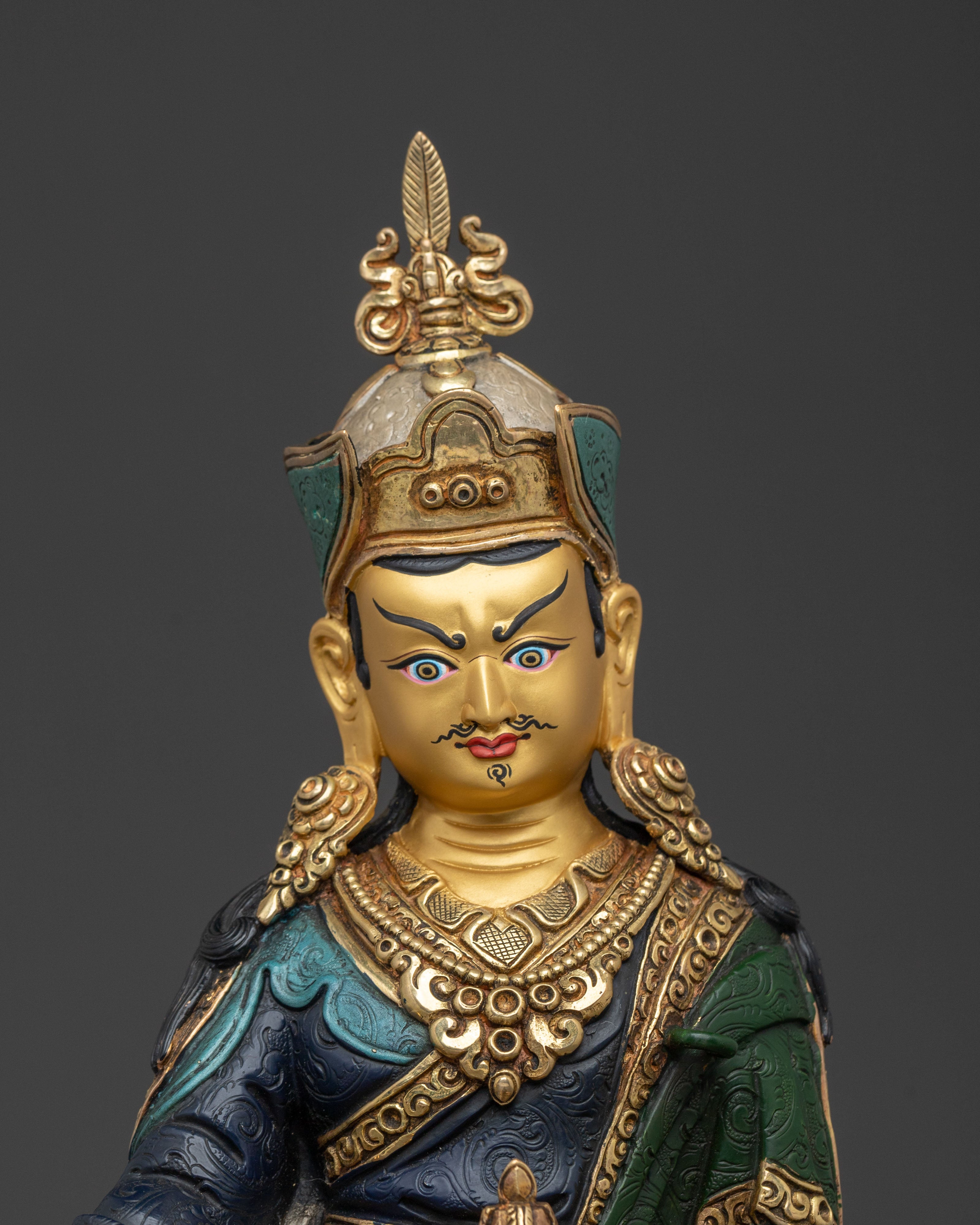 Guru Rinpoche Statue | Sacred Buddhist Figurine