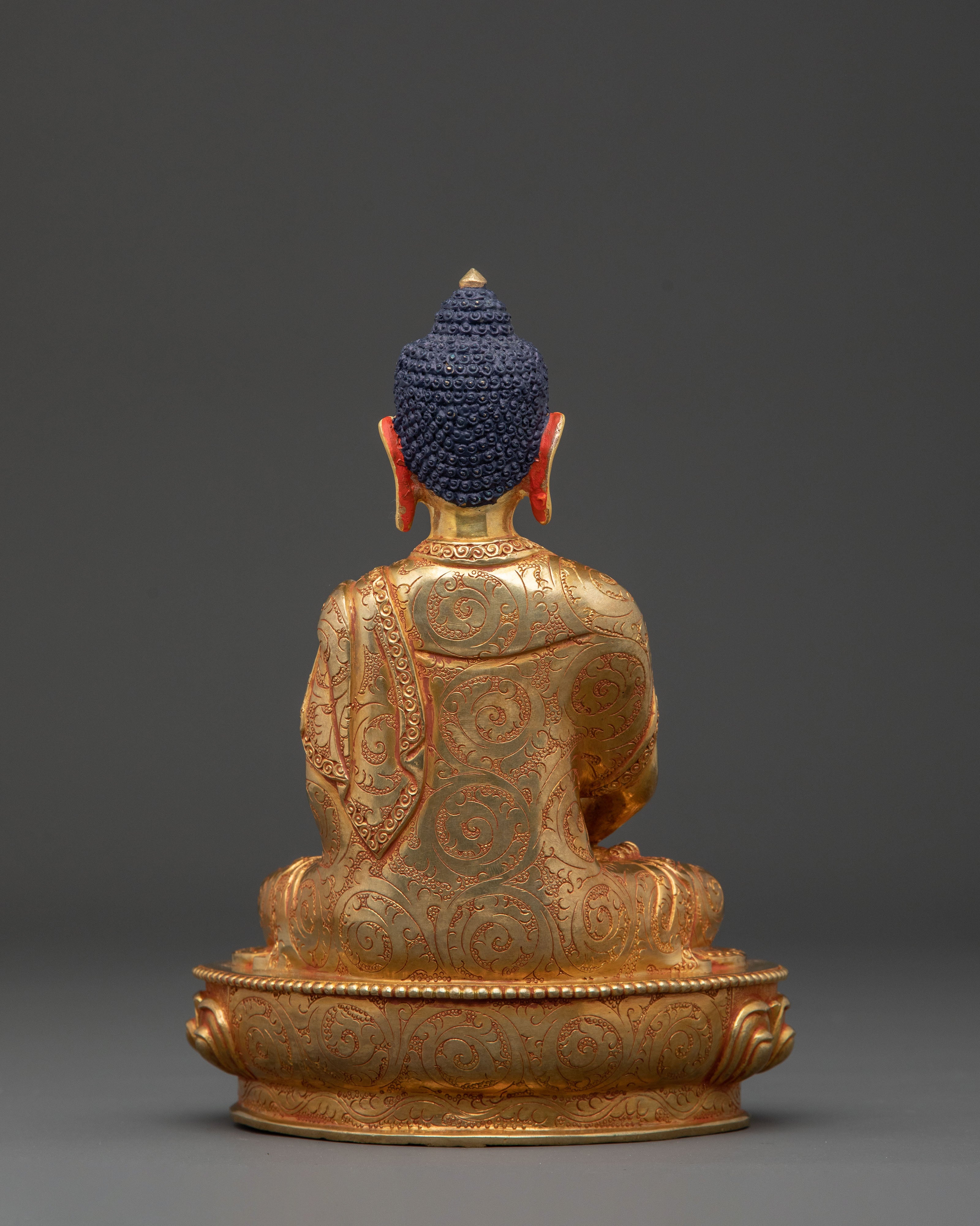 A Radiant Boundless Compassion Amitabha Buddha Statue