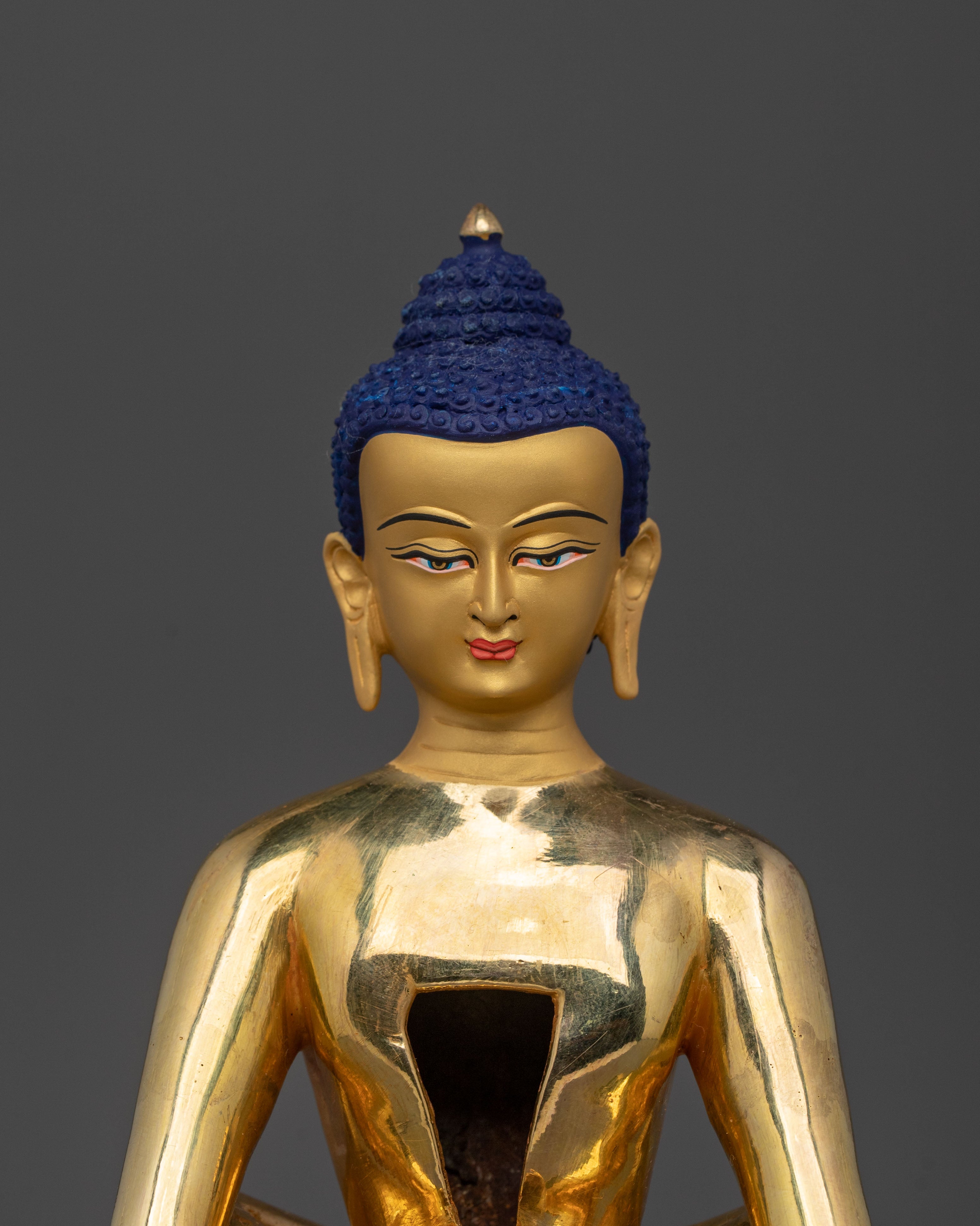 Samantabhadra with Consort 24K Gold Gilded Statue