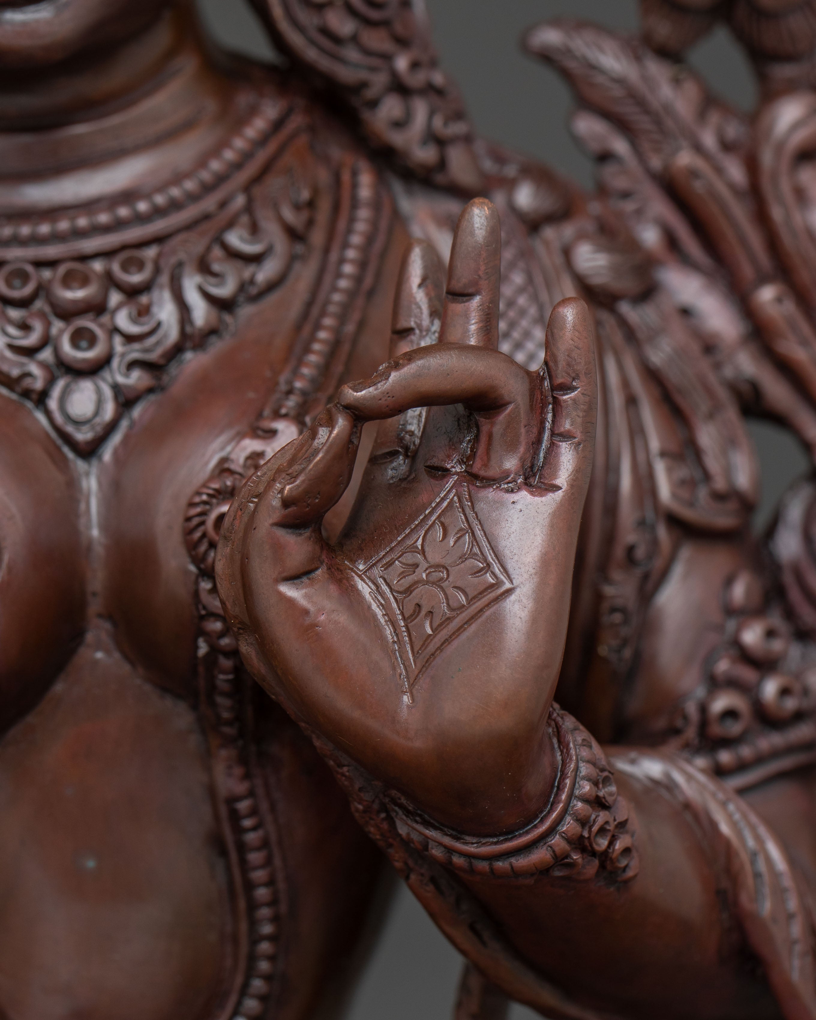 Statue of Serene Green Tara | Mother of Compassion