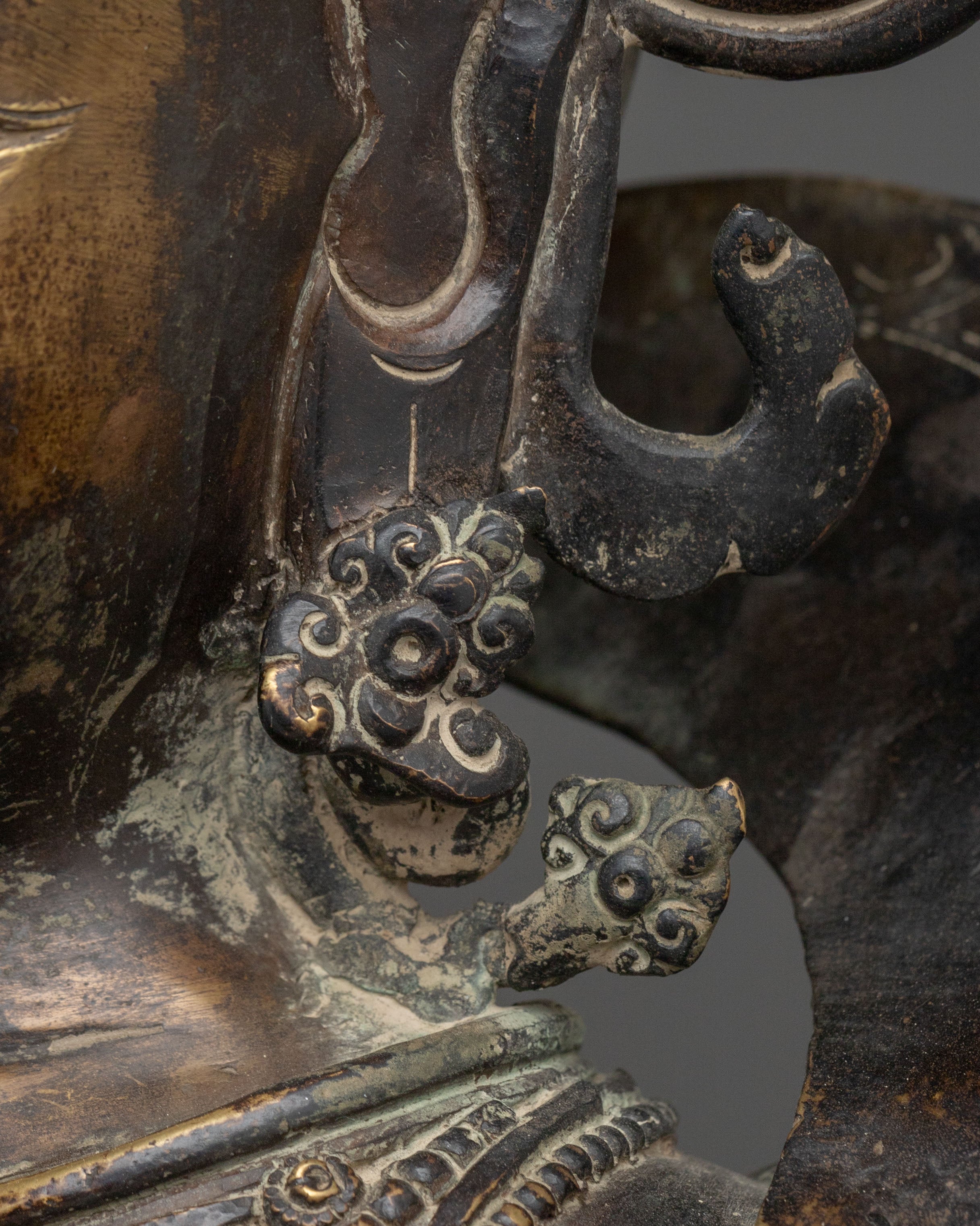 Tibetan Tikshna Manjushri Sacred Statue: Destroyer of Ignorance