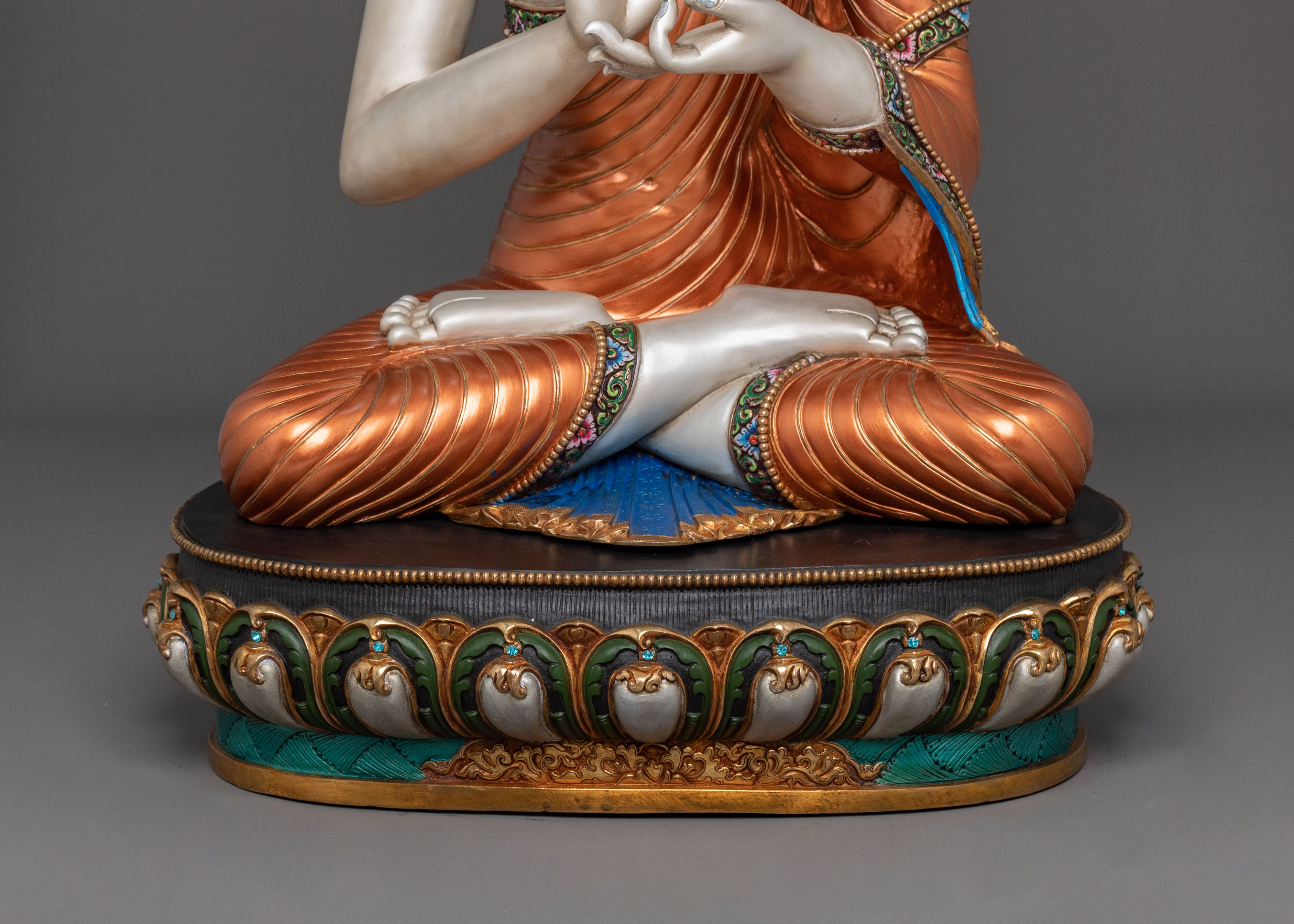 Vairocana Sacred Figurine | Buddhist Shrine Decor