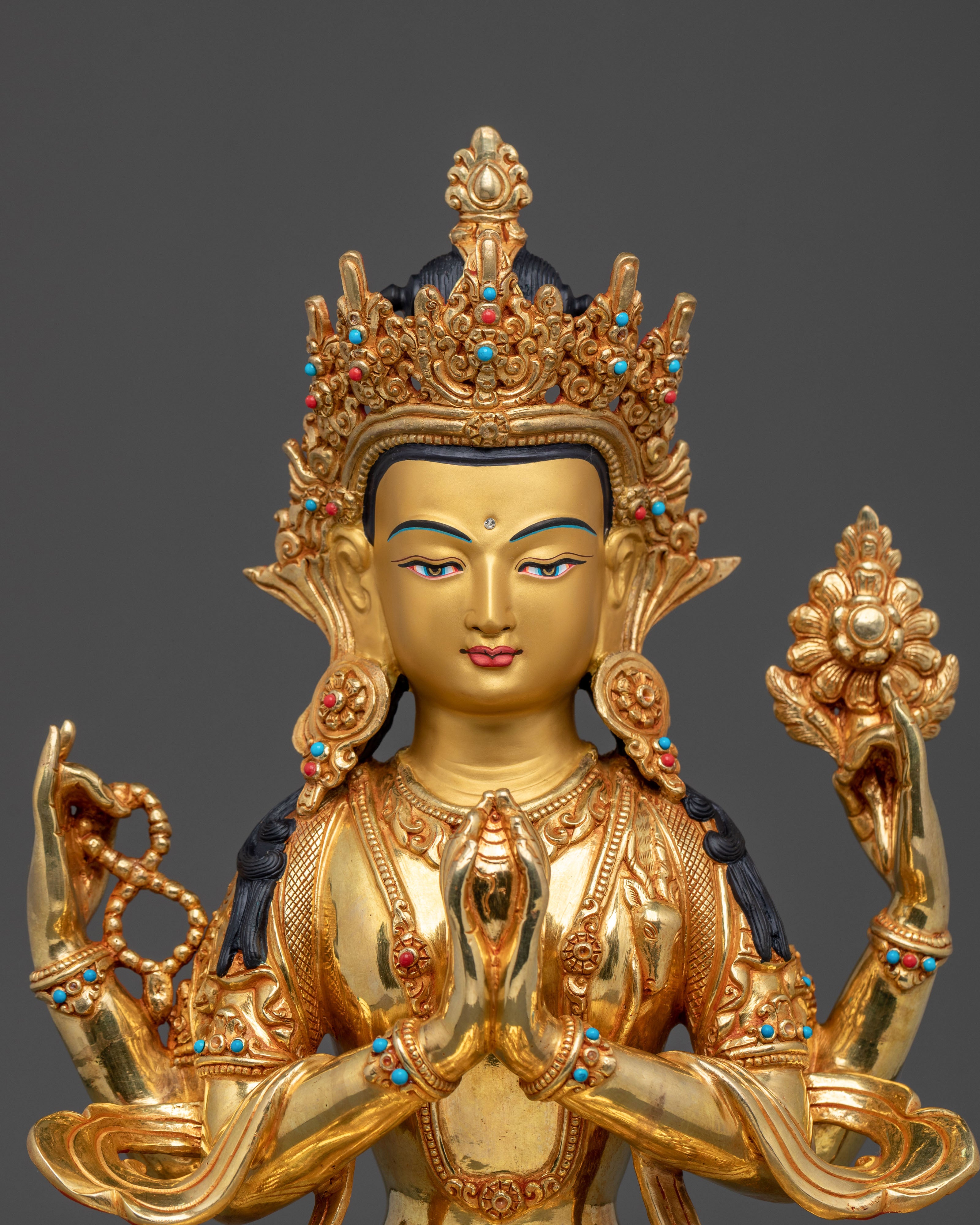 Chenrezig Statue | Tibetan Compassionate Deity