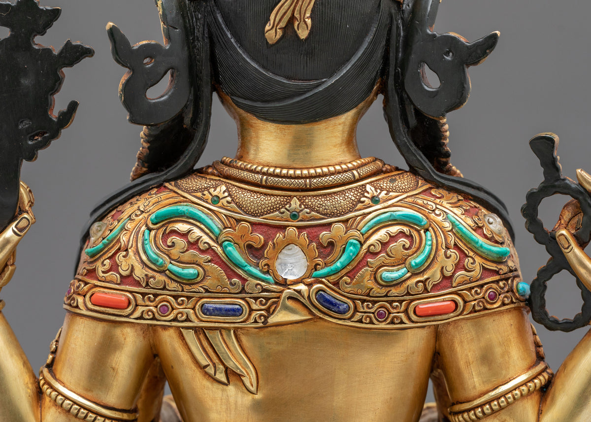 Chenrezig Statue | Lord of the Unwavering Gaze