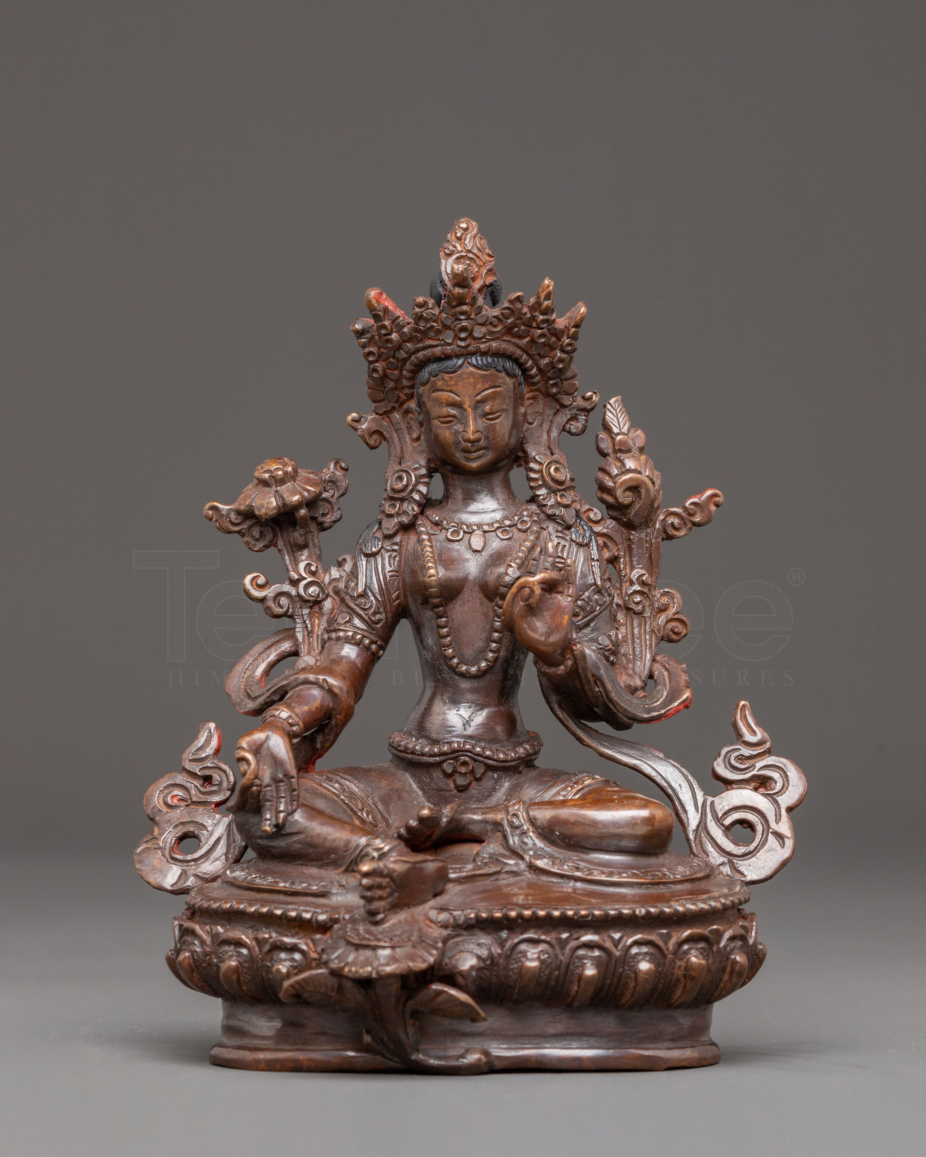 Handmade Shyama Tara Statue of Love and Compassion