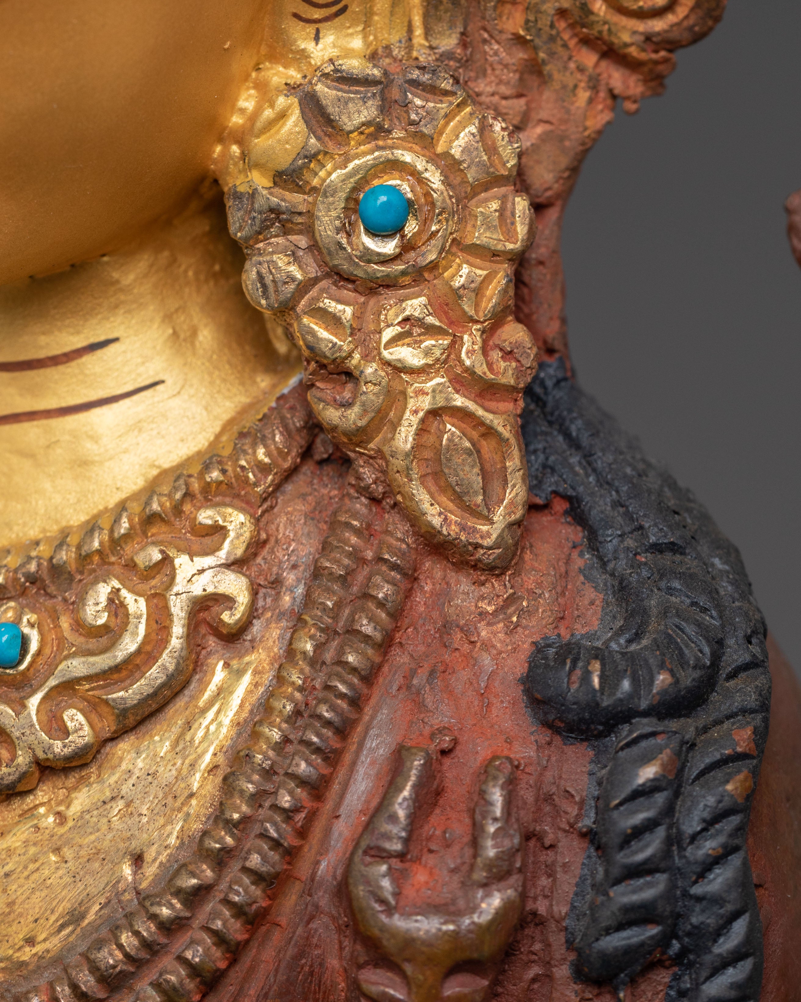 Chenrezig Tibetan Buddha Statue | Compassion and Serenity